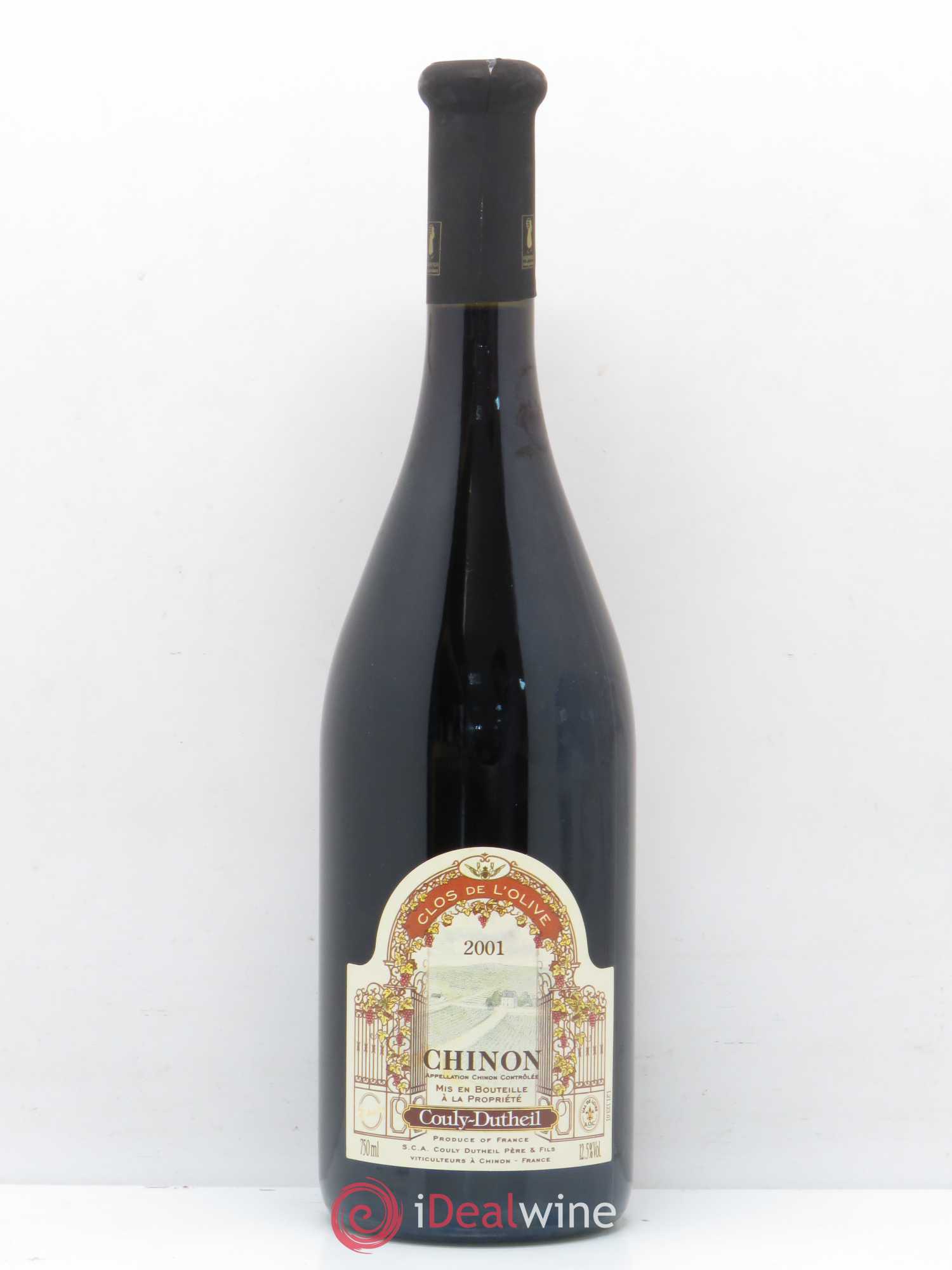 Chinon Clos de LOlive Couly Dutheil 2001 - Posten von 1 Flasche - 0