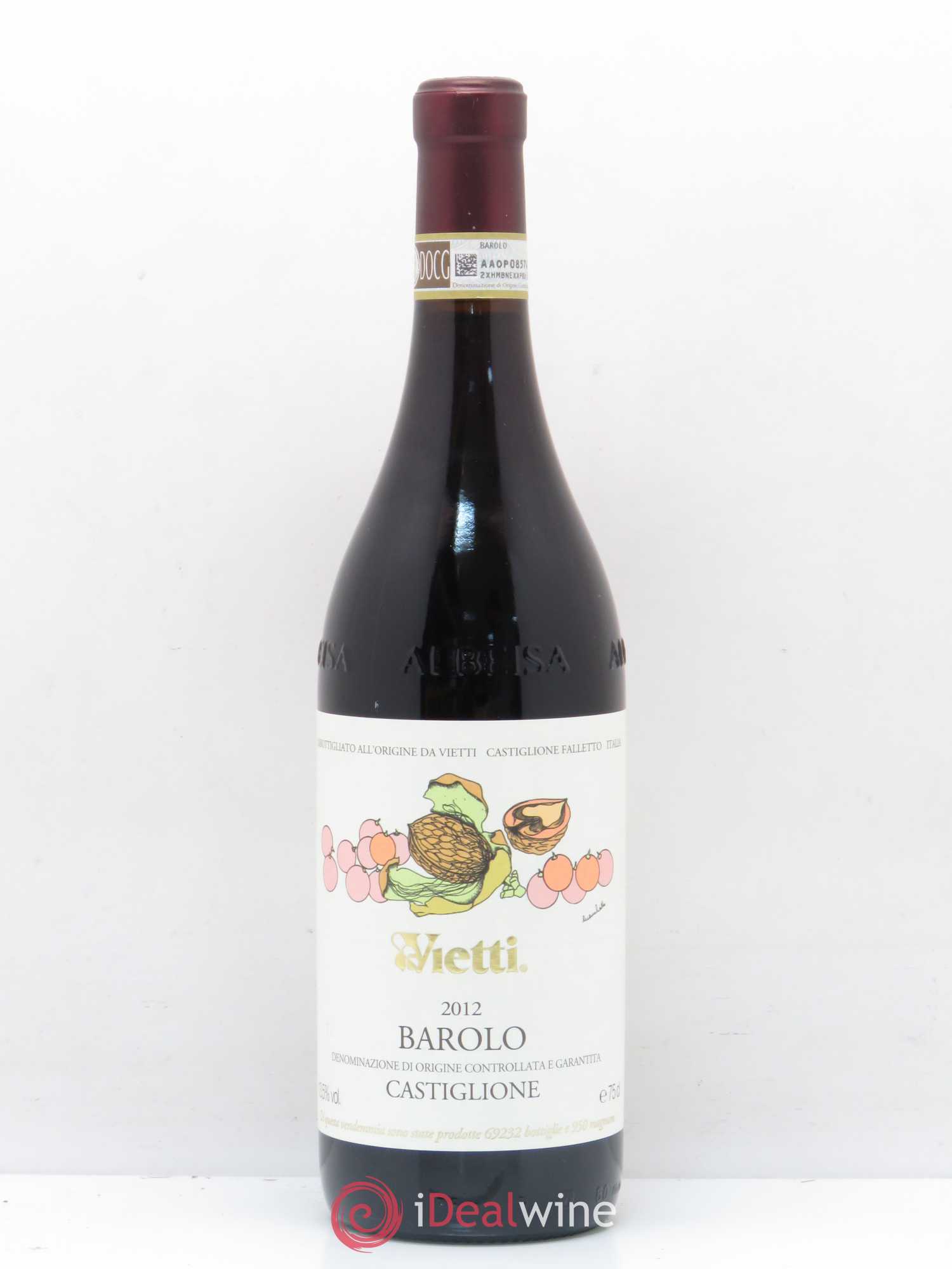 Barolo Vietti Castiglione 2012 - Posten von 1 Flasche - 0