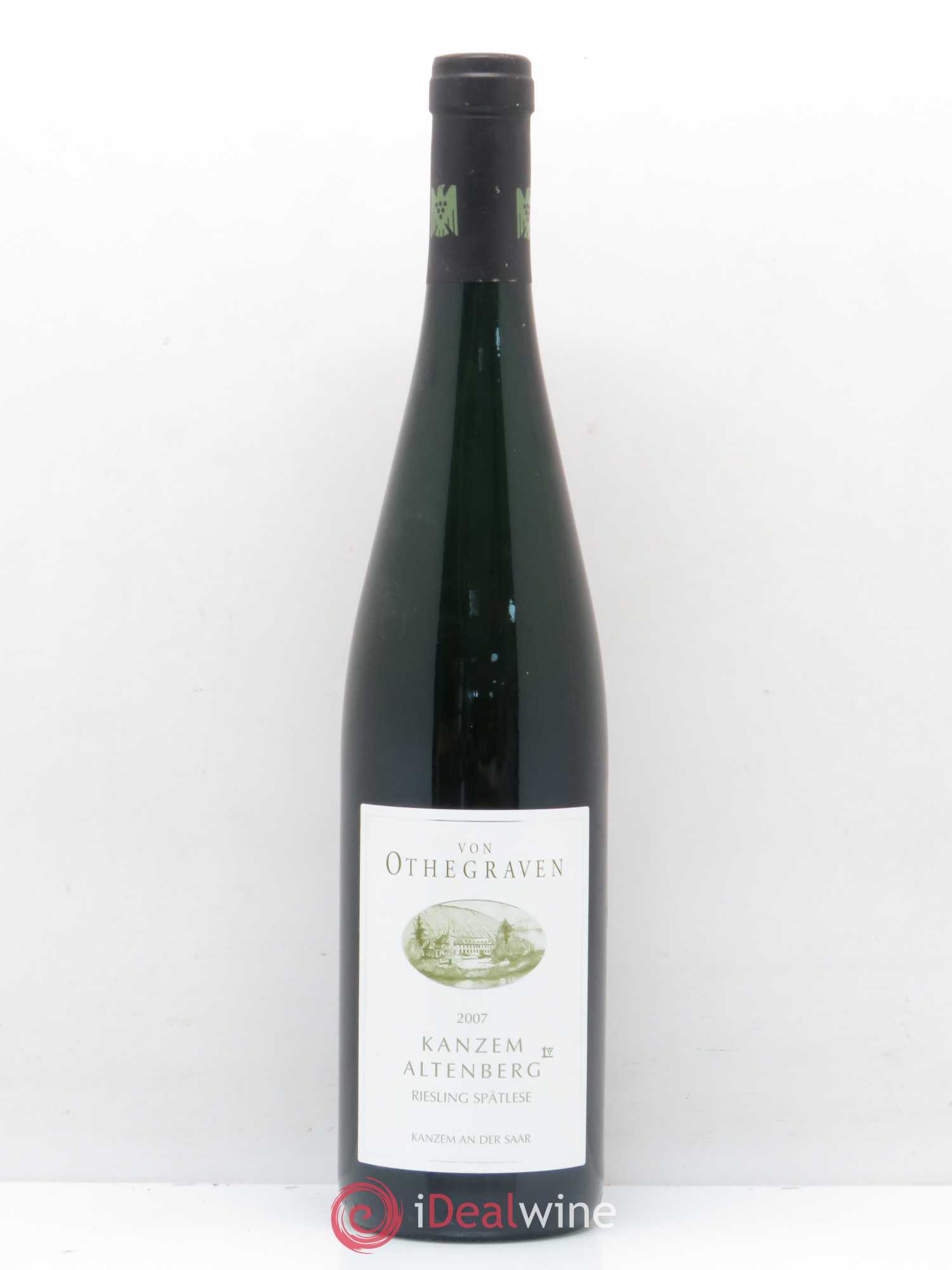 Riesling Von Othegraven Kanzemer Altenberg Spätlese 2007 - Posten von 1 Flasche - 0