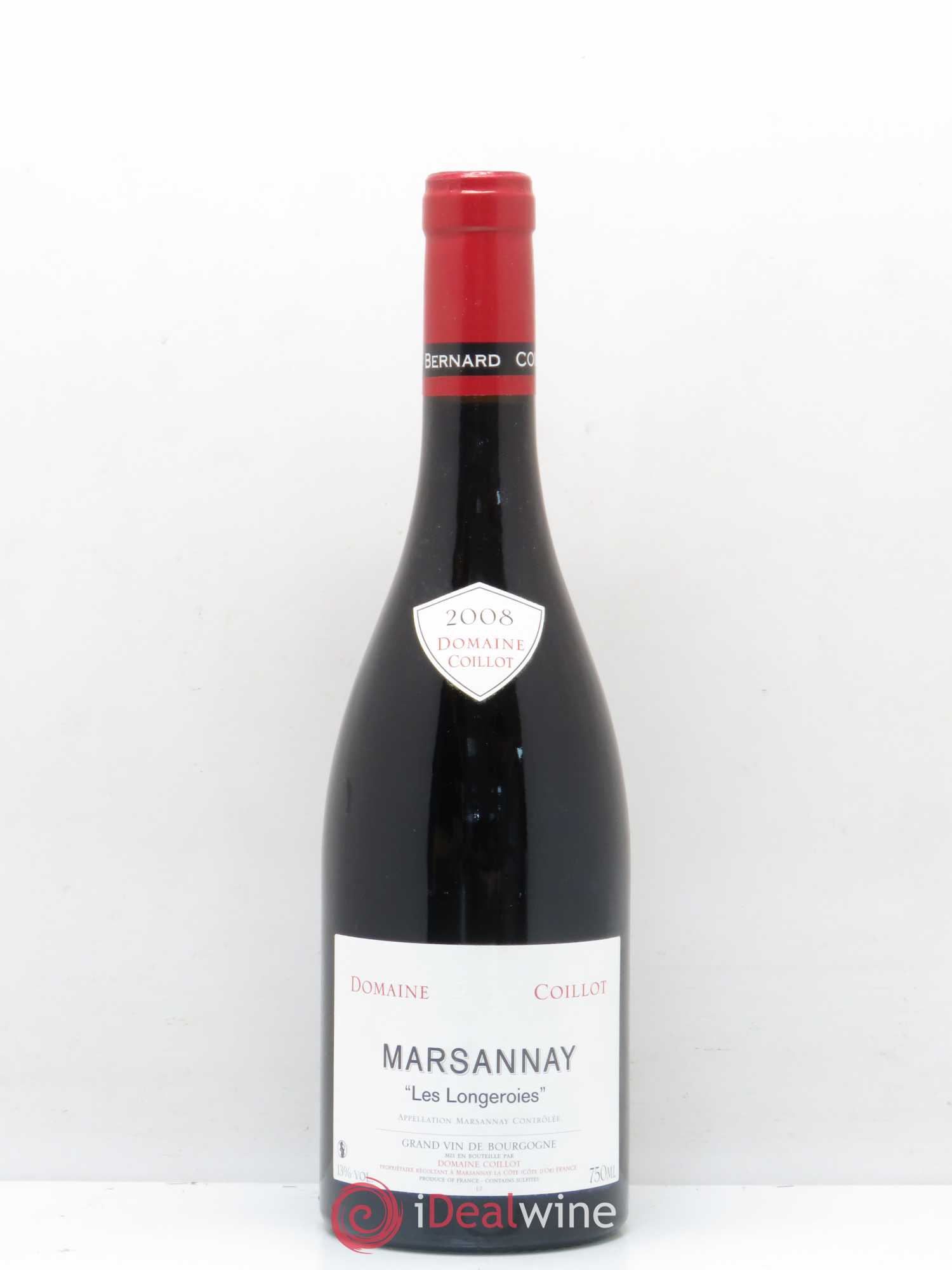 Marsannay Les Longerois Coillot (sans prix de réserve) 2008 - Posten von 1 Flasche - 0