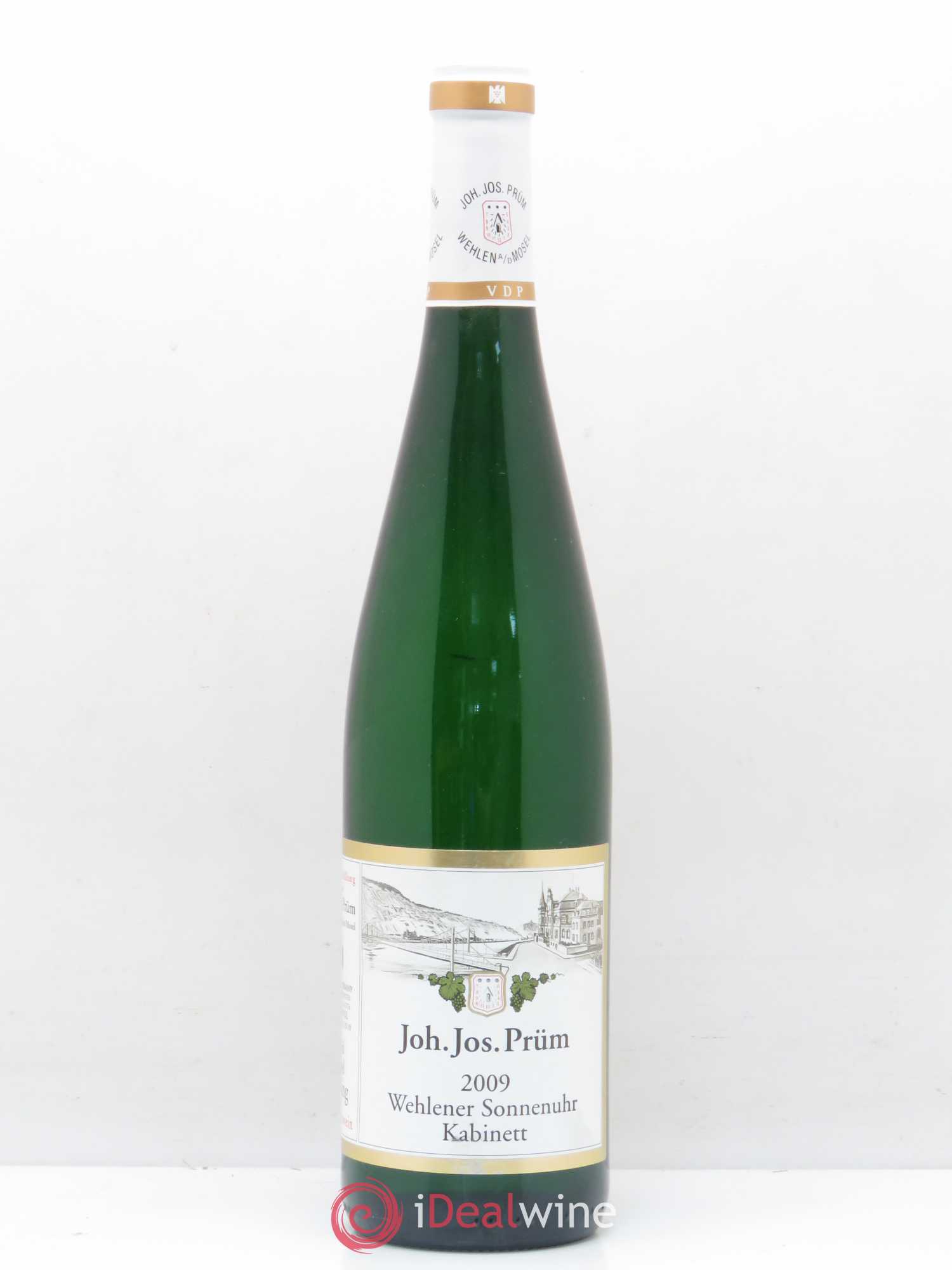 Riesling Joh. Jos. Prum Wehlener Sonnenuhr Kabinett 2009 - Lot de 1 bouteille - 0