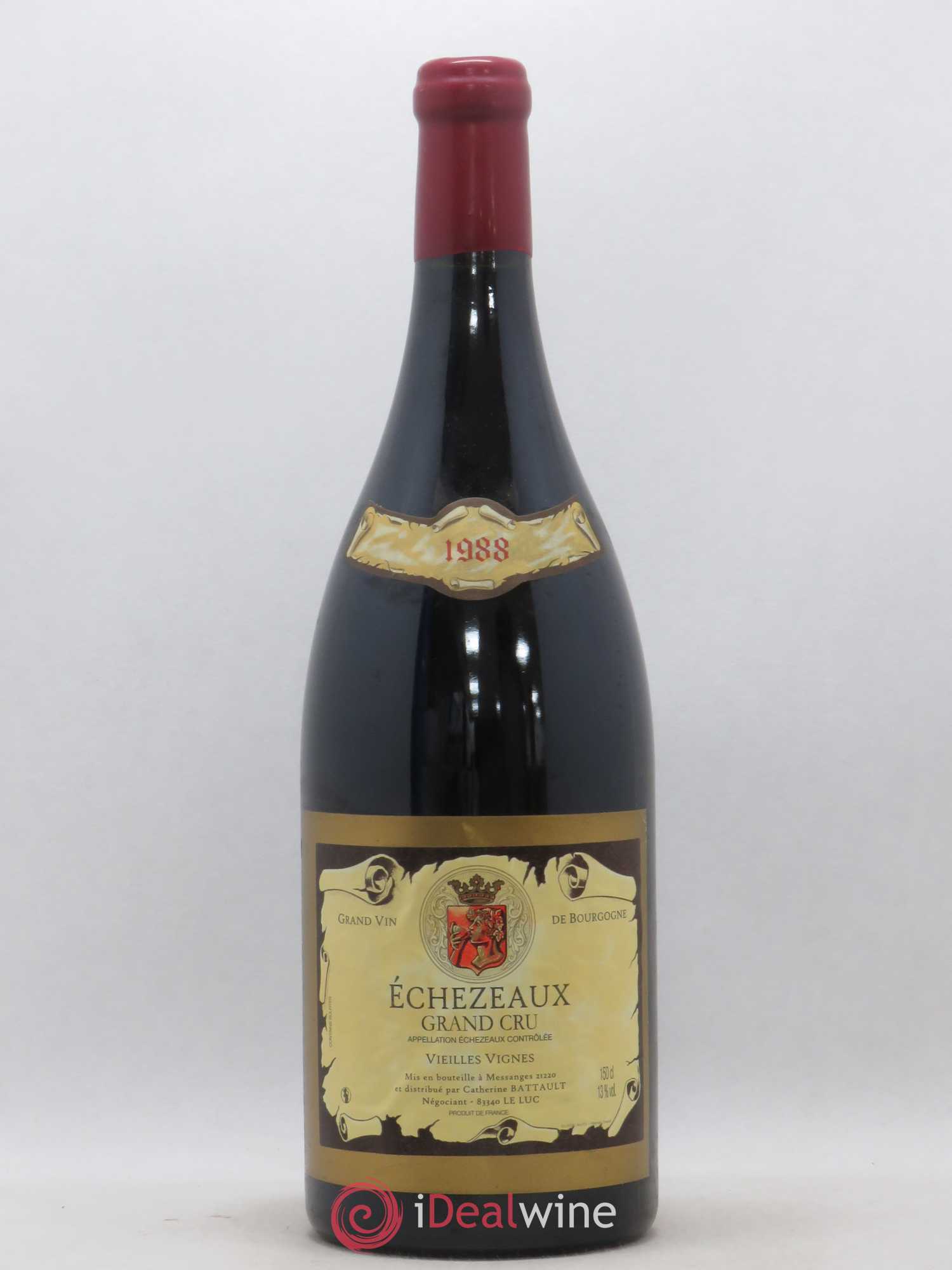 Echezeaux Grand Cru Vieilles Vignes Domaine Catherine Battault 1988 - Posten von 1 Magnum - 0