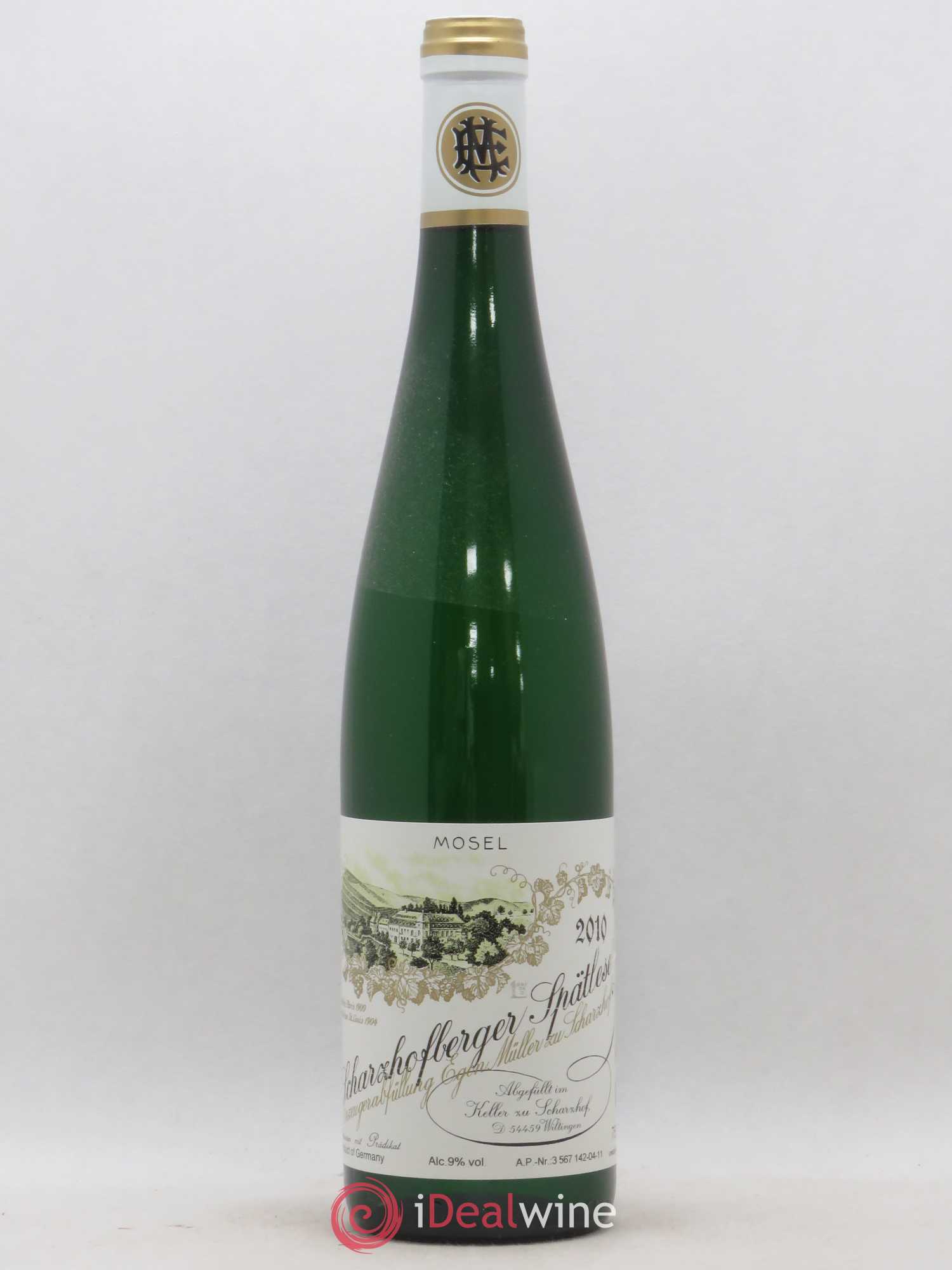 Riesling Scharzhofberger Spatlese Egon Muller 2010 - Lotto di 1 bottiglia - 0