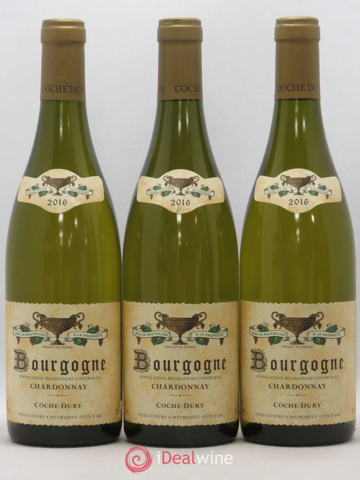Bourgogne Coche Dury (Domaine) 2016 - Lot de 3 bouteilles - 0