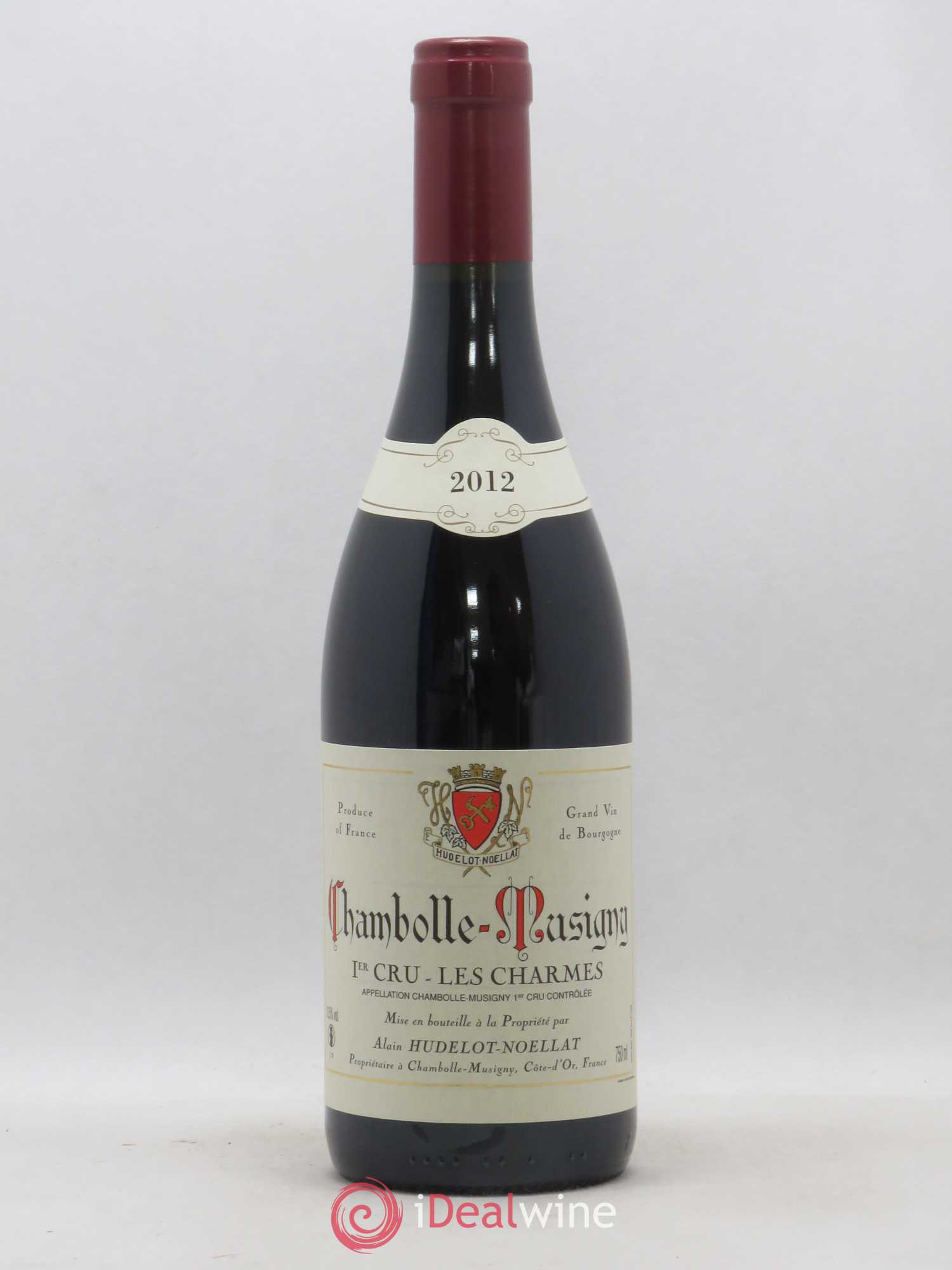 Chambolle-Musigny 1er Cru Les Charmes Hudelot-Noëllat 2012 - Lot de 1 bouteille - 0