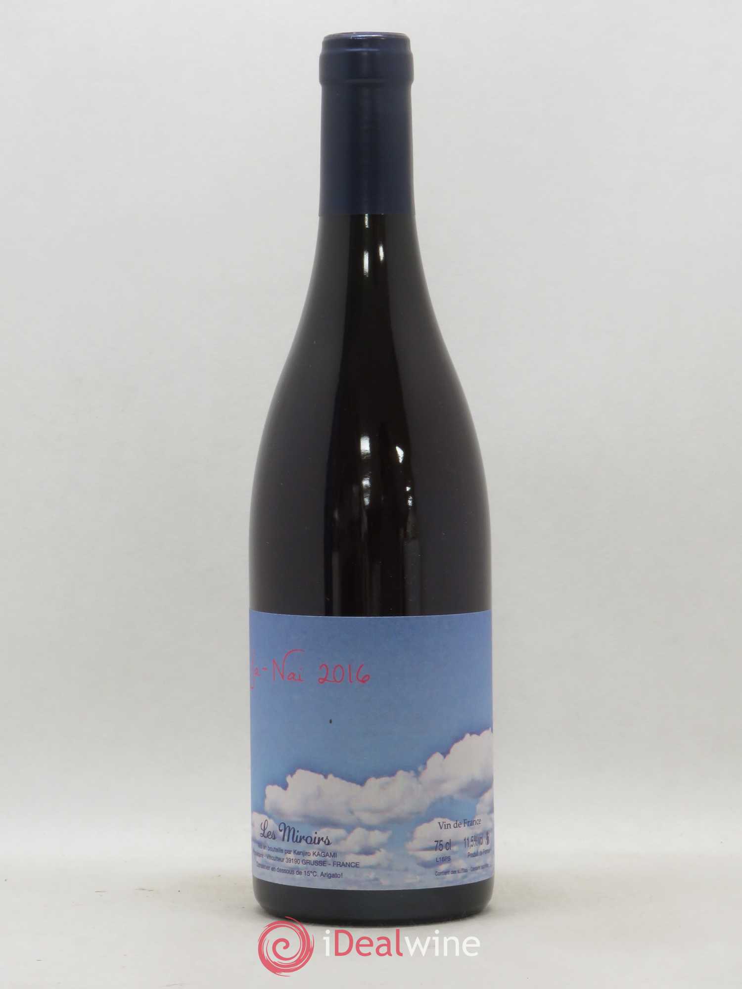 Vin de France Ja Nai Les Saugettes Kenjiro Kagami - Domaine des Miroirs 2016 - Lot de 1 bouteille - 0
