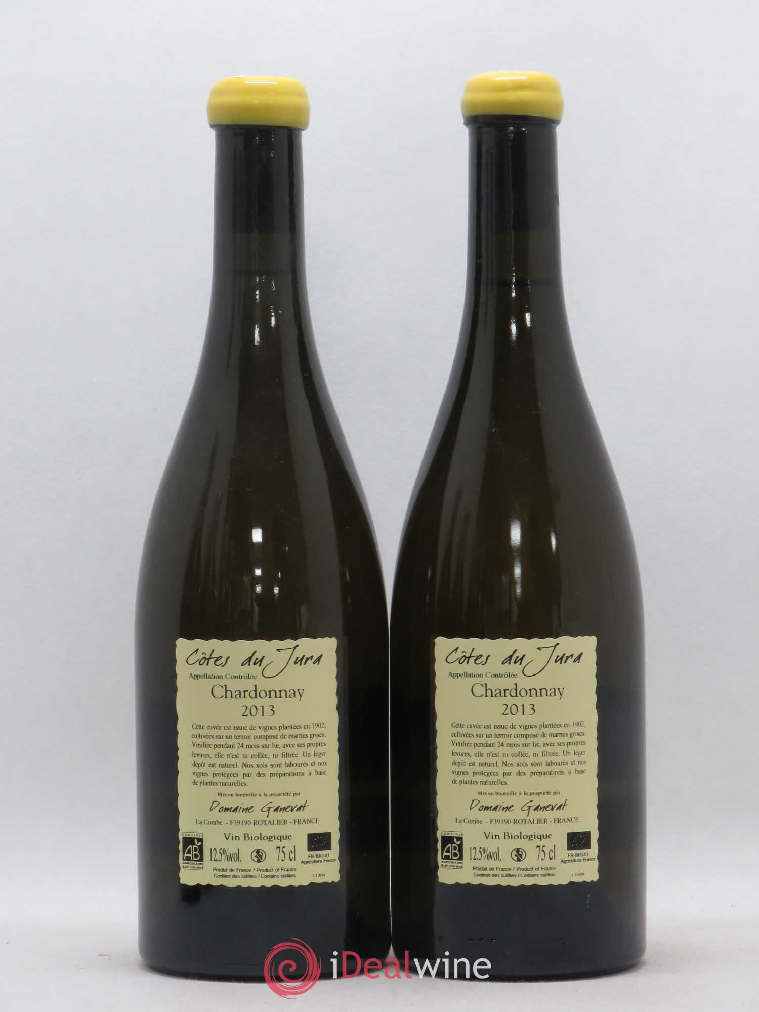 Côtes du Jura Les Chalasses Vieilles Vignes Jean-François Ganevat (Domaine) 2013 - Lot de 2 bouteilles - 1