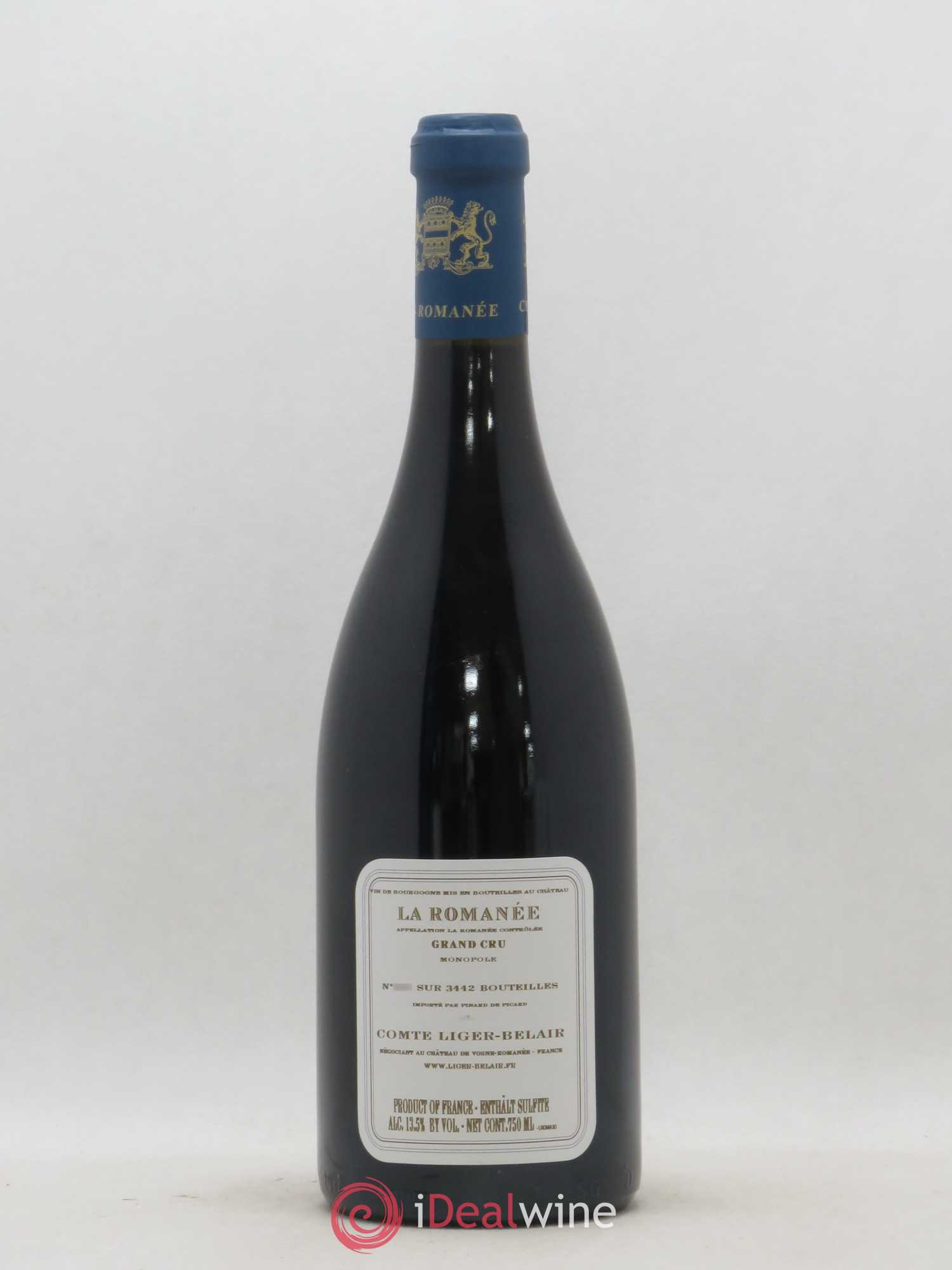 La Romanée Grand Cru Comte Liger-Belair (Domaine du) 2010 - Lot de 1 bouteille - 1