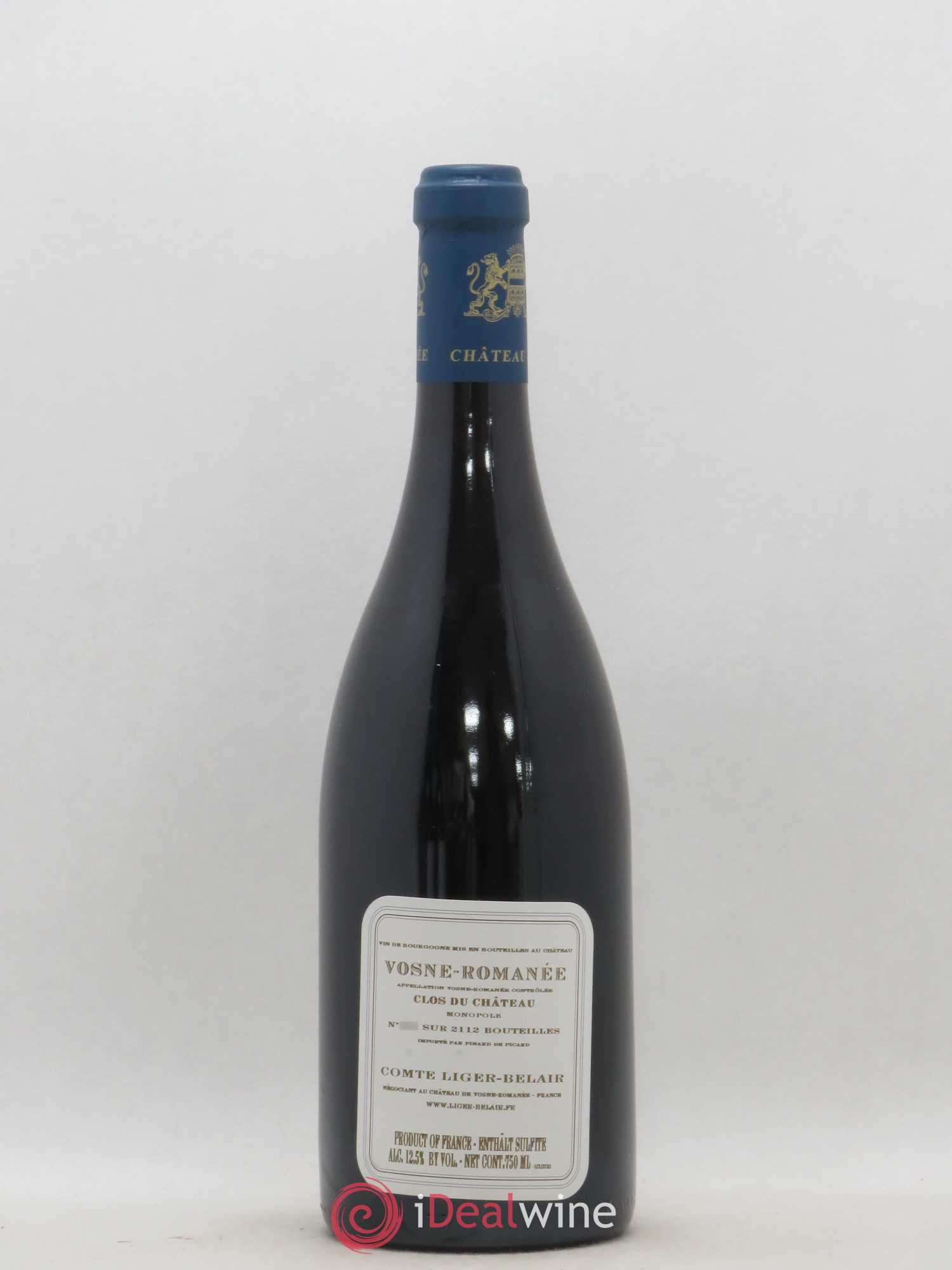 Vosne-Romanée Clos du Château Comte Liger-Belair (Domaine du) 2010 - Lot de 1 bouteille - 1