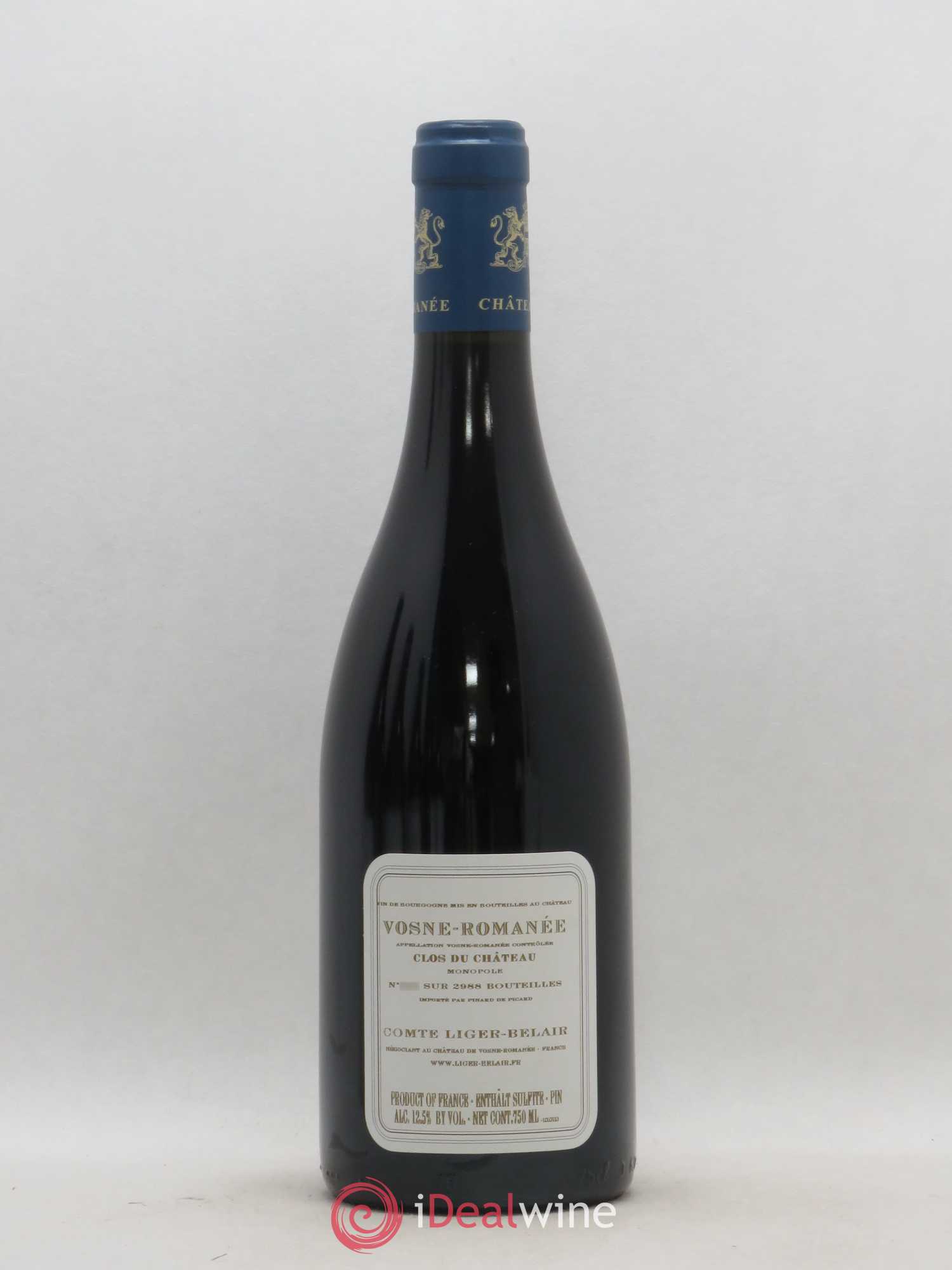 Vosne-Romanée Clos du Château Comte Liger-Belair (Domaine du) 2013 - Lot de 1 bouteille - 1