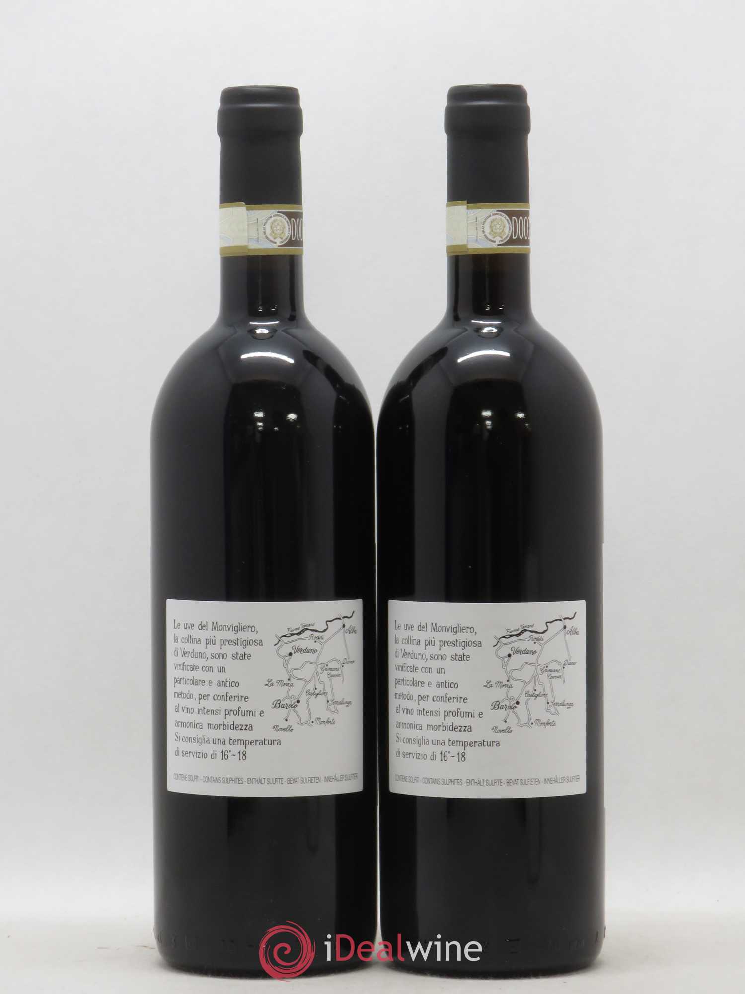 Barolo DOCG Monvigliero Comm. Giovan Battista Burlotto 2010 - Lot de 2 bouteilles - 1
