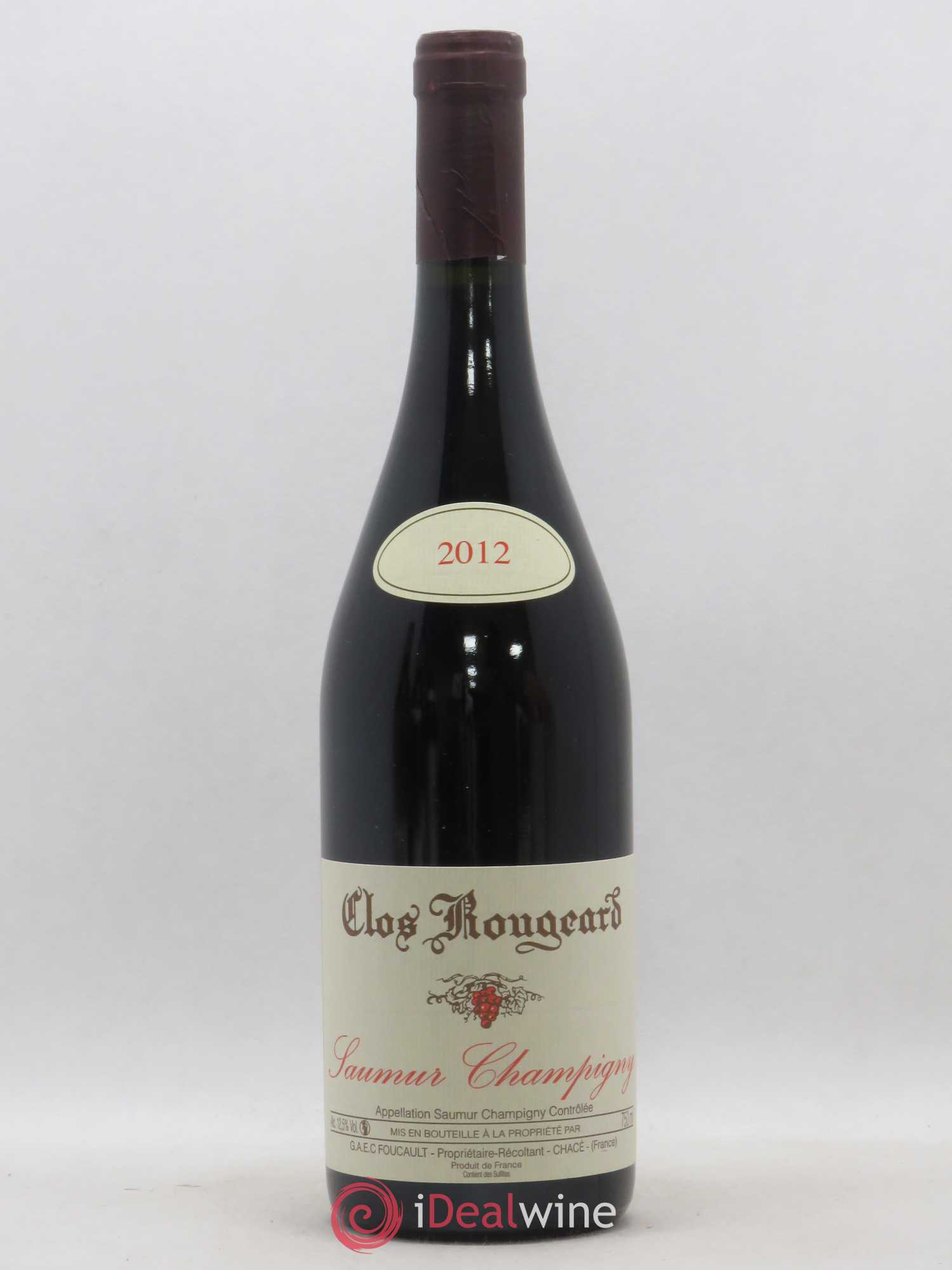 Saumur-Champigny Clos Rougeard 2012 - Lot de 1 bouteille - 0