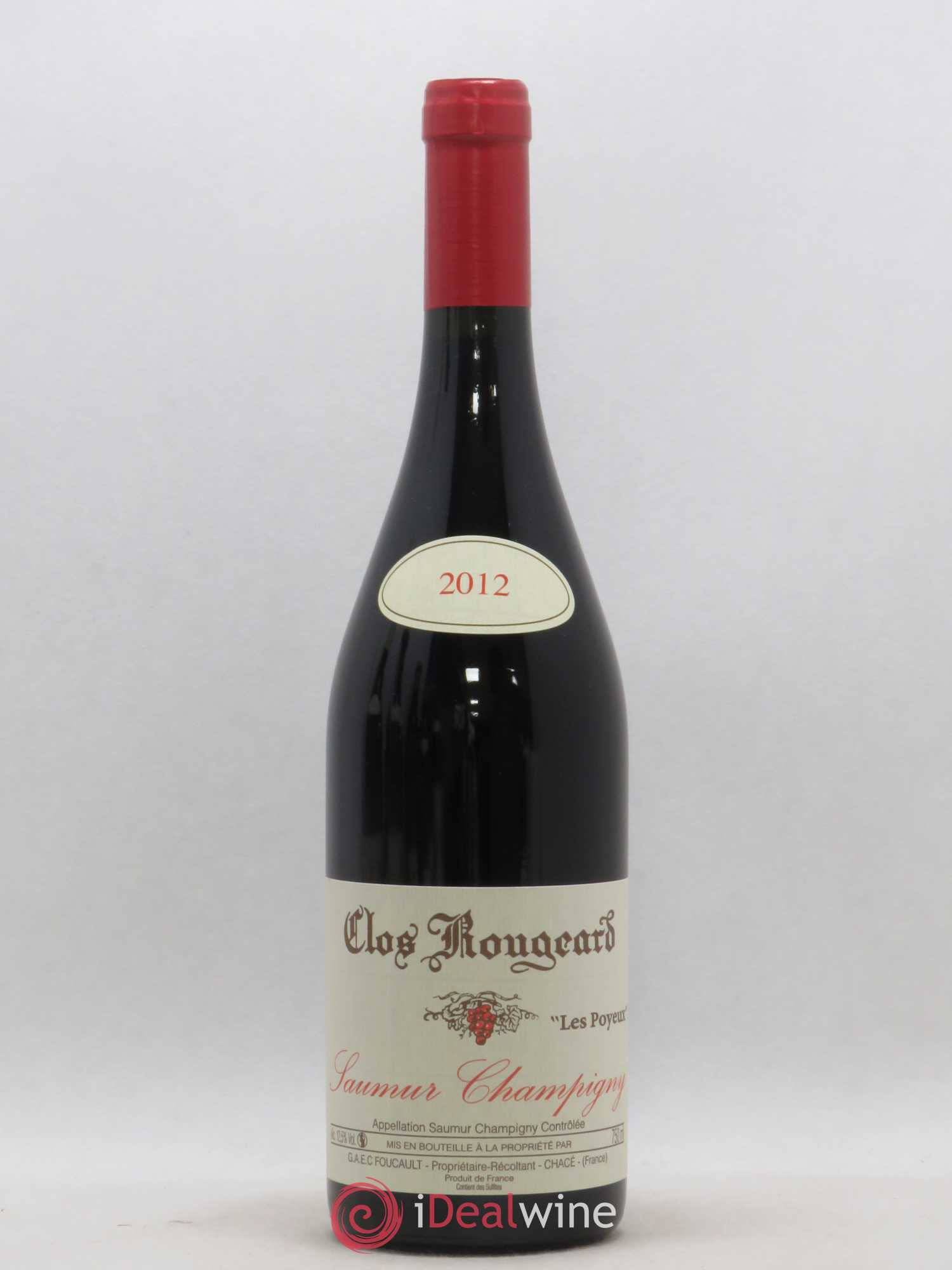 Saumur-Champigny Les Poyeux Clos Rougeard 2012 - Lot de 1 bouteille - 0