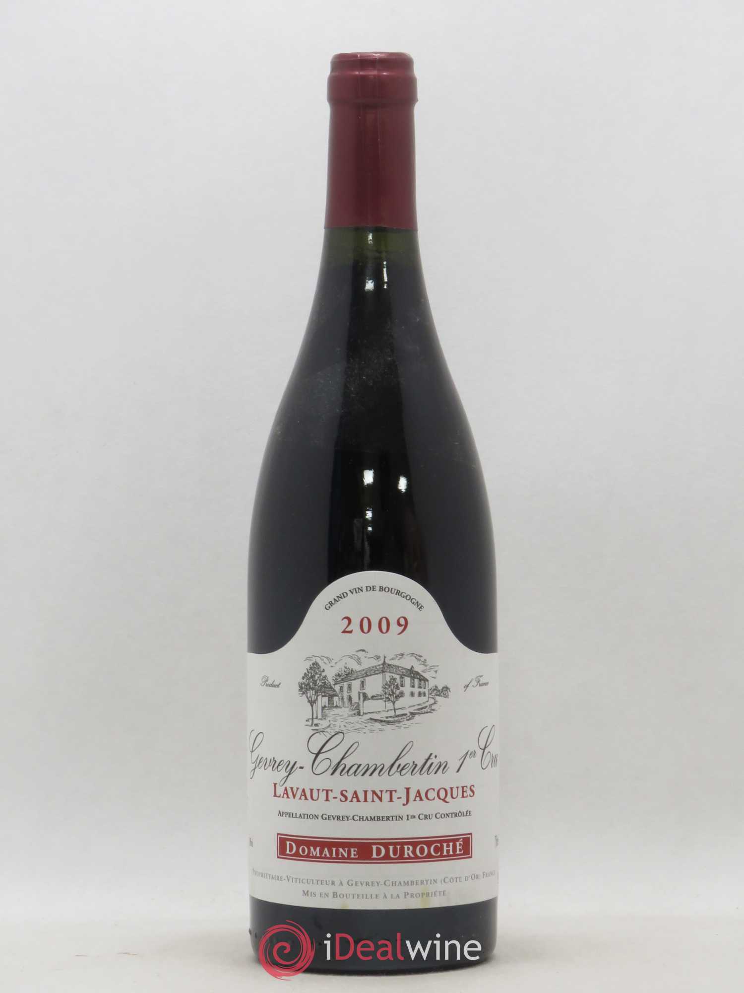 Gevrey-Chambertin 1er Cru Lavaut Saint Jacques Duroché (Domaine) 2009 - Lot de 1 bouteille - 0