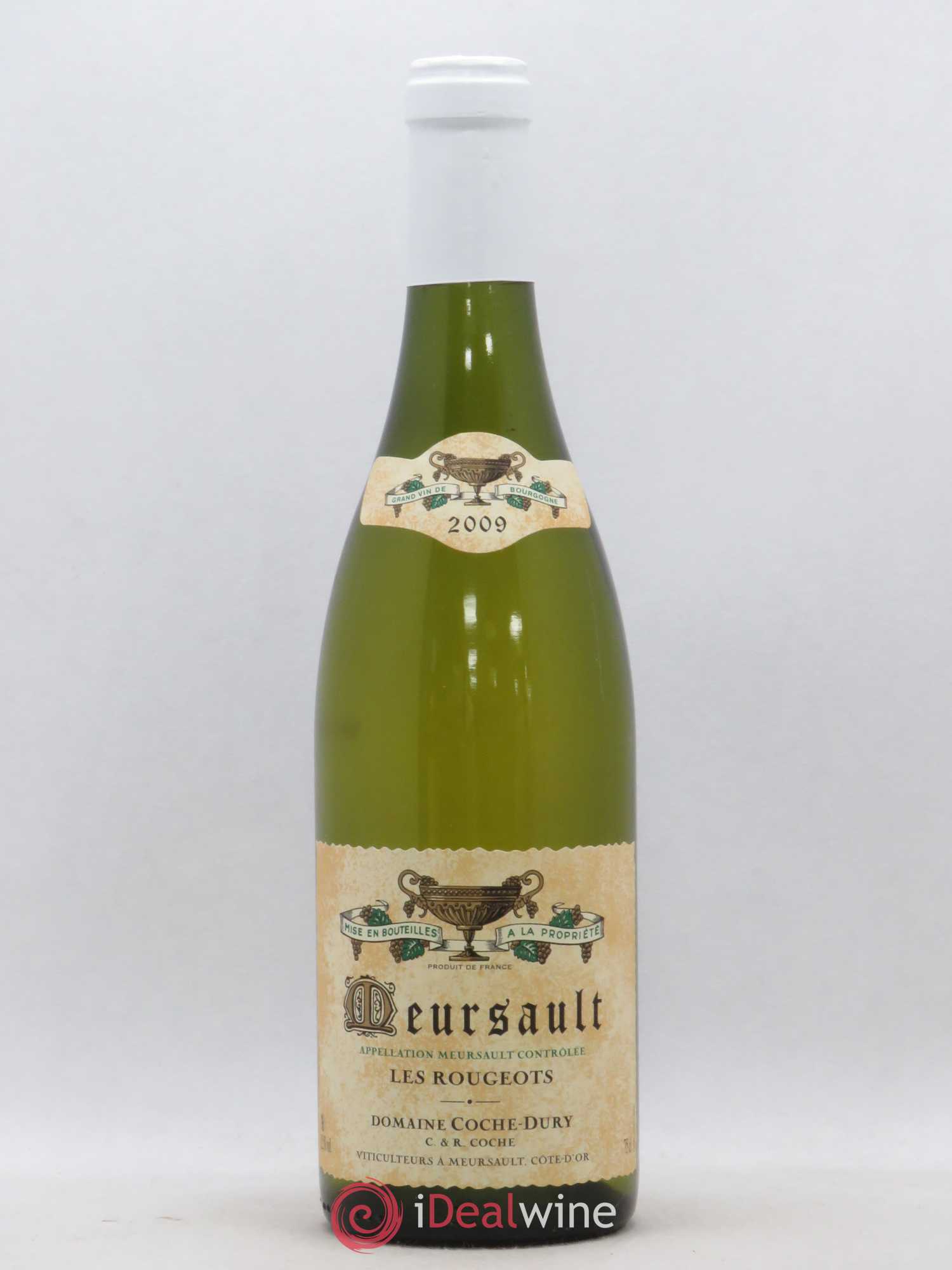 Meursault Les Rougeots Coche Dury (Domaine) 2009 - Lot de 1 bouteille - 0