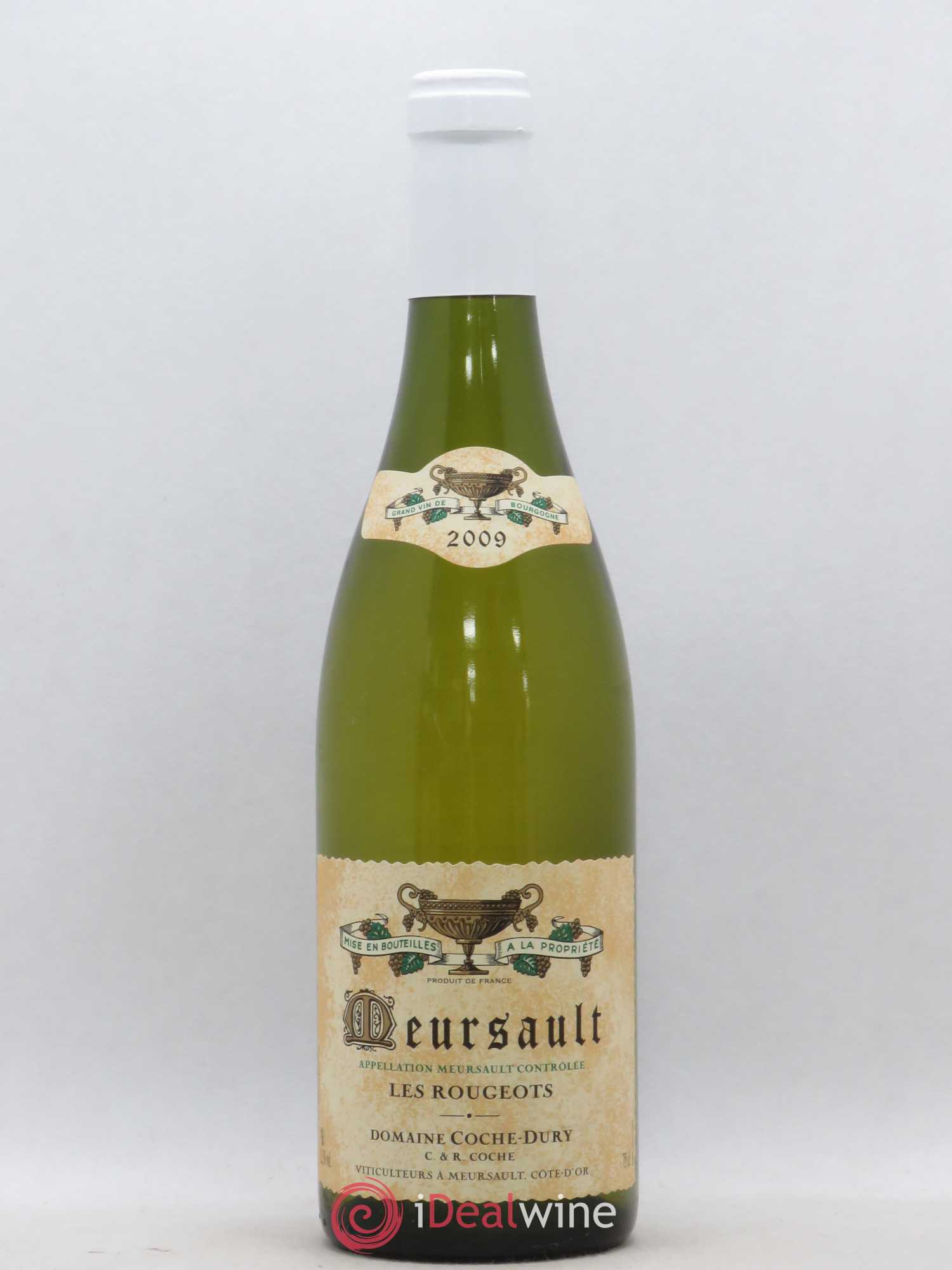 Meursault Les Rougeots Coche Dury (Domaine) 2009 - Lot de 1 bouteille - 0