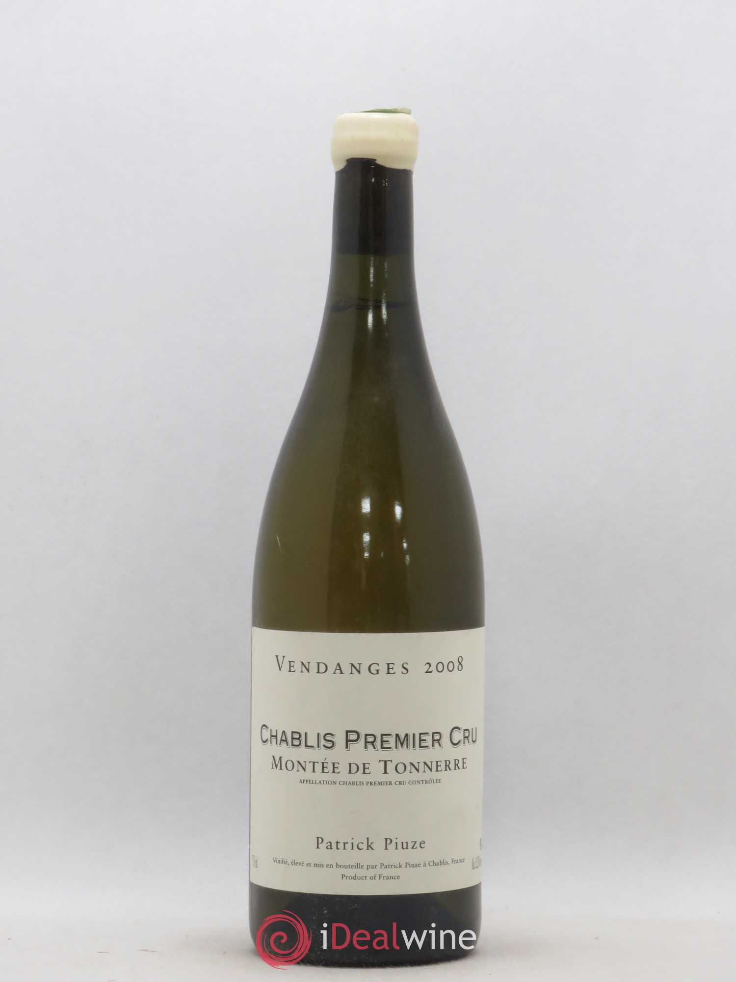 Chablis 1er Cru Montée de Tonnerre Domaine Patrick Piuze 2008 - Posten von 1 Flasche - 0