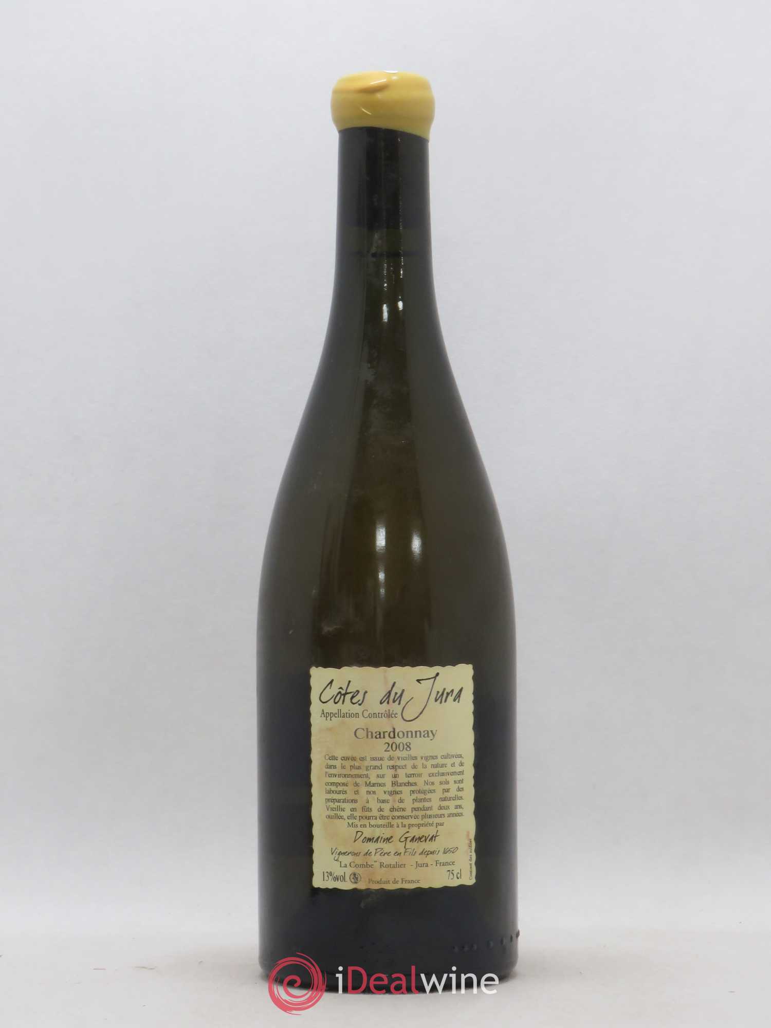 Côtes du Jura Les Grands Teppes Vieilles Vignes Jean-François Ganevat (Domaine) 2008 - Lot de 1 bouteille - 1