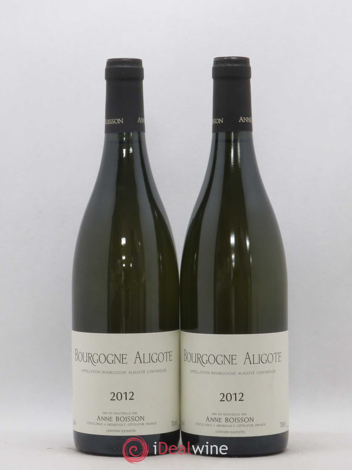 Bourgogne Aligoté Anne Boisson 2012 - Lot de 2 bouteilles - 0