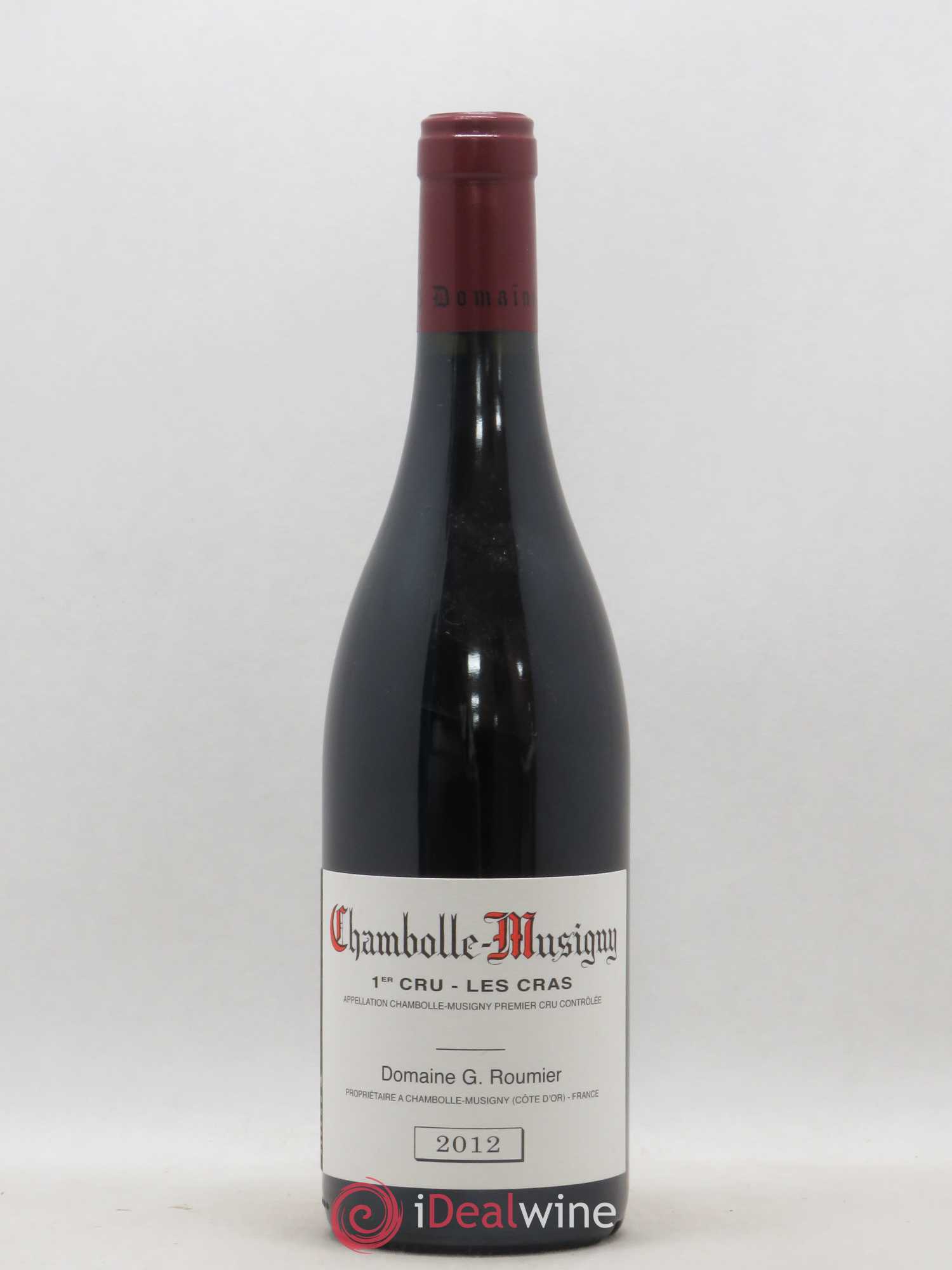 Chambolle-Musigny 1er Cru Les Cras Georges Roumier (Domaine) 2012 - Lot de 1 bouteille - 0
