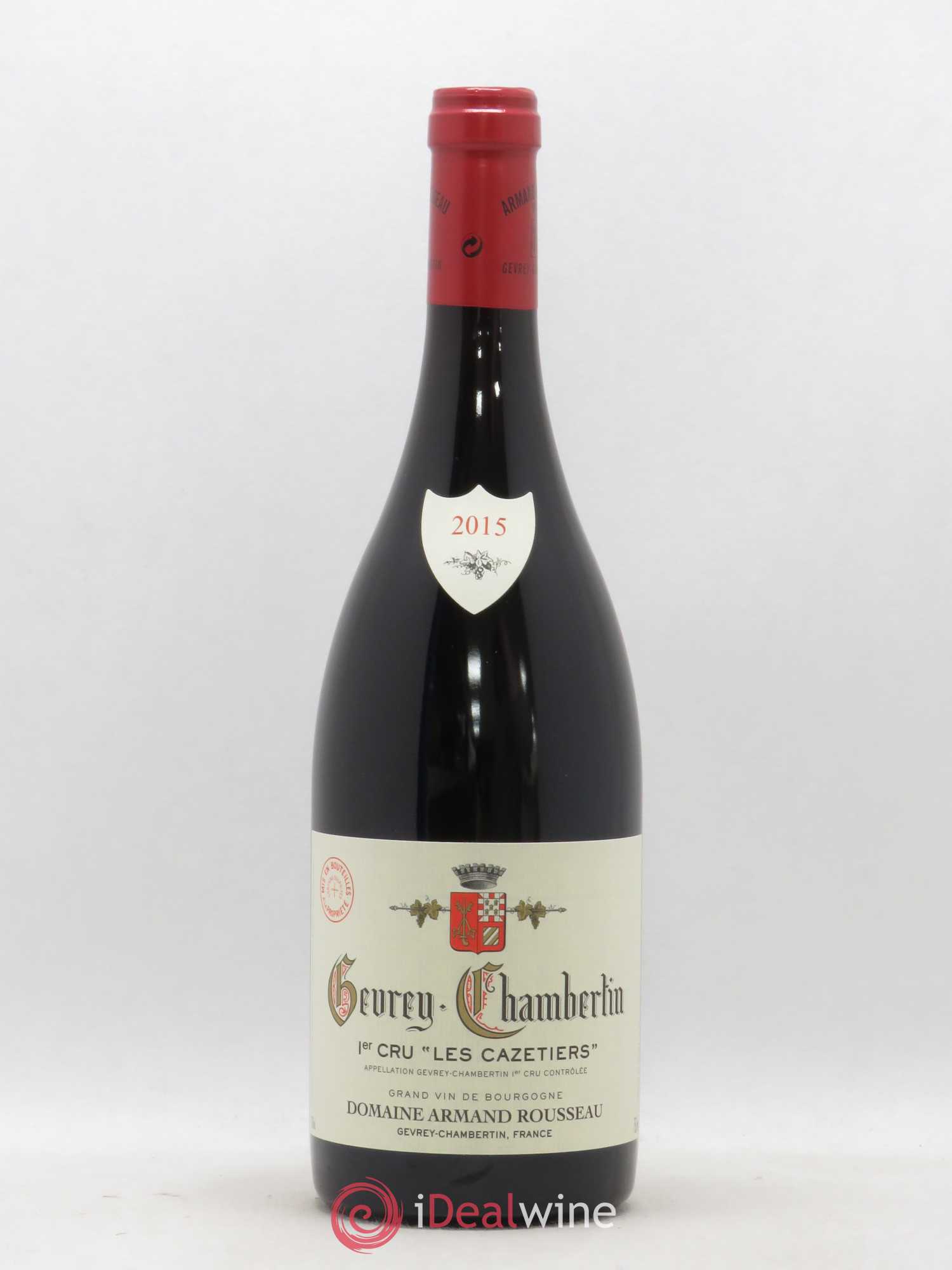 Gevrey-Chambertin 1er Cru Les Cazetiers Armand Rousseau (Domaine) 2015 - Lot de 1 bouteille - 0