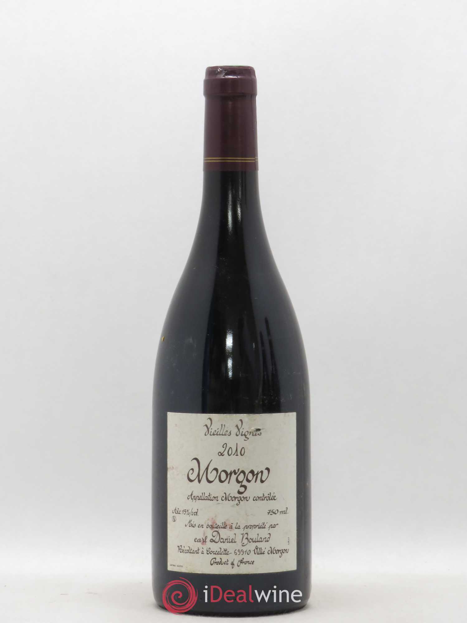 Morgon Vieilles Vignes Daniel Bouland (Domaine) 2010 - Lot de 1 bouteille - 0