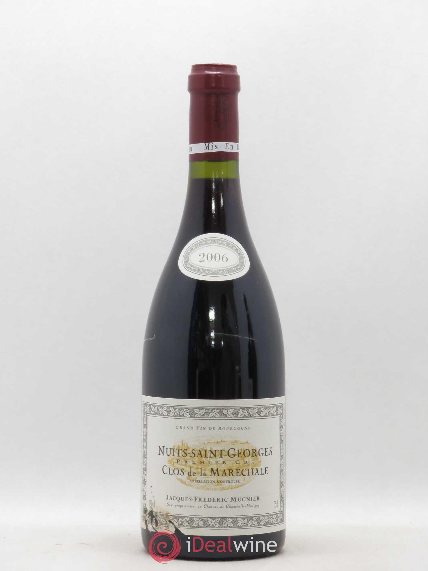 Nuits-Saint-Georges 1er Cru Clos de La Maréchale Jacques-Frédéric Mugnier 2006 - Lot de 1 bouteille - 0
