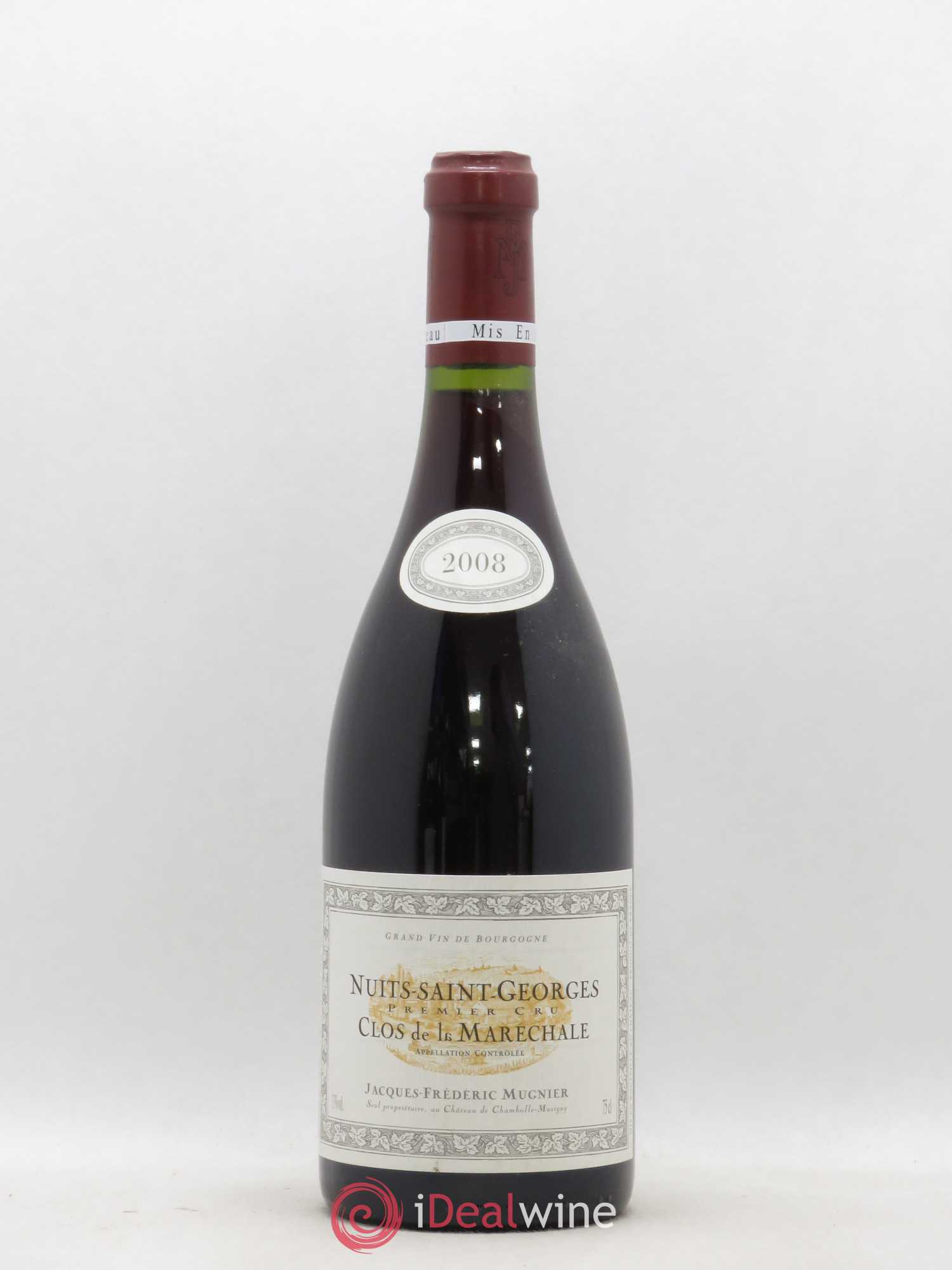 Nuits-Saint-Georges 1er Cru Clos de La Maréchale Jacques-Frédéric Mugnier 2008 - Lot de 1 bouteille - 0