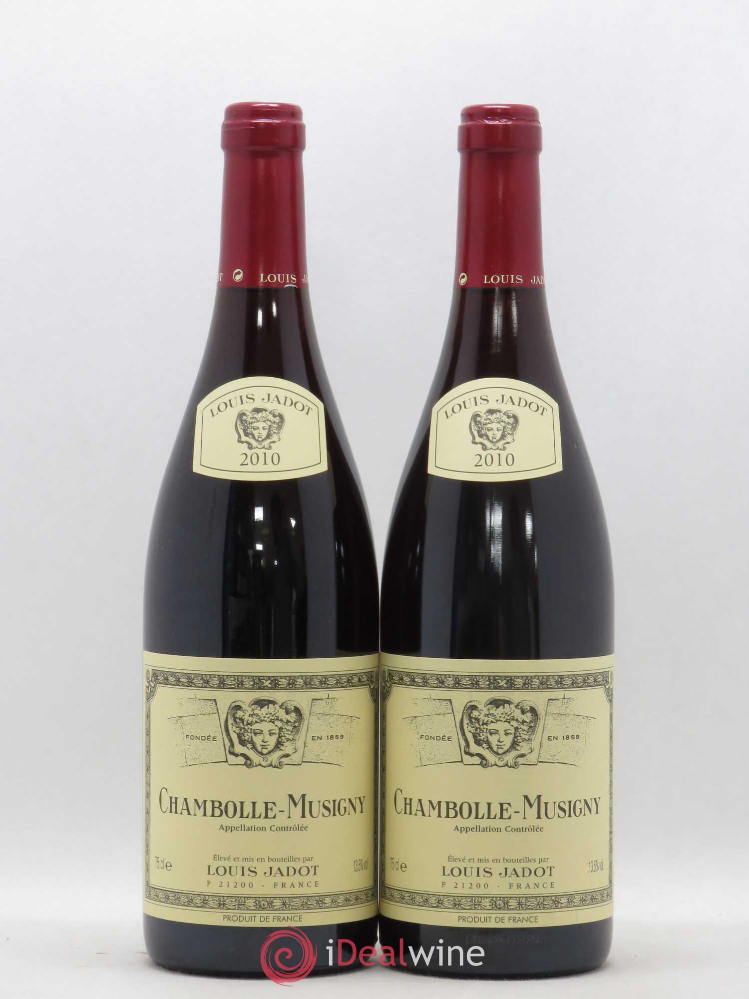 Chambolle-Musigny Domaine Louis Jadot 2010 - Lot de 2 bouteilles - 0
