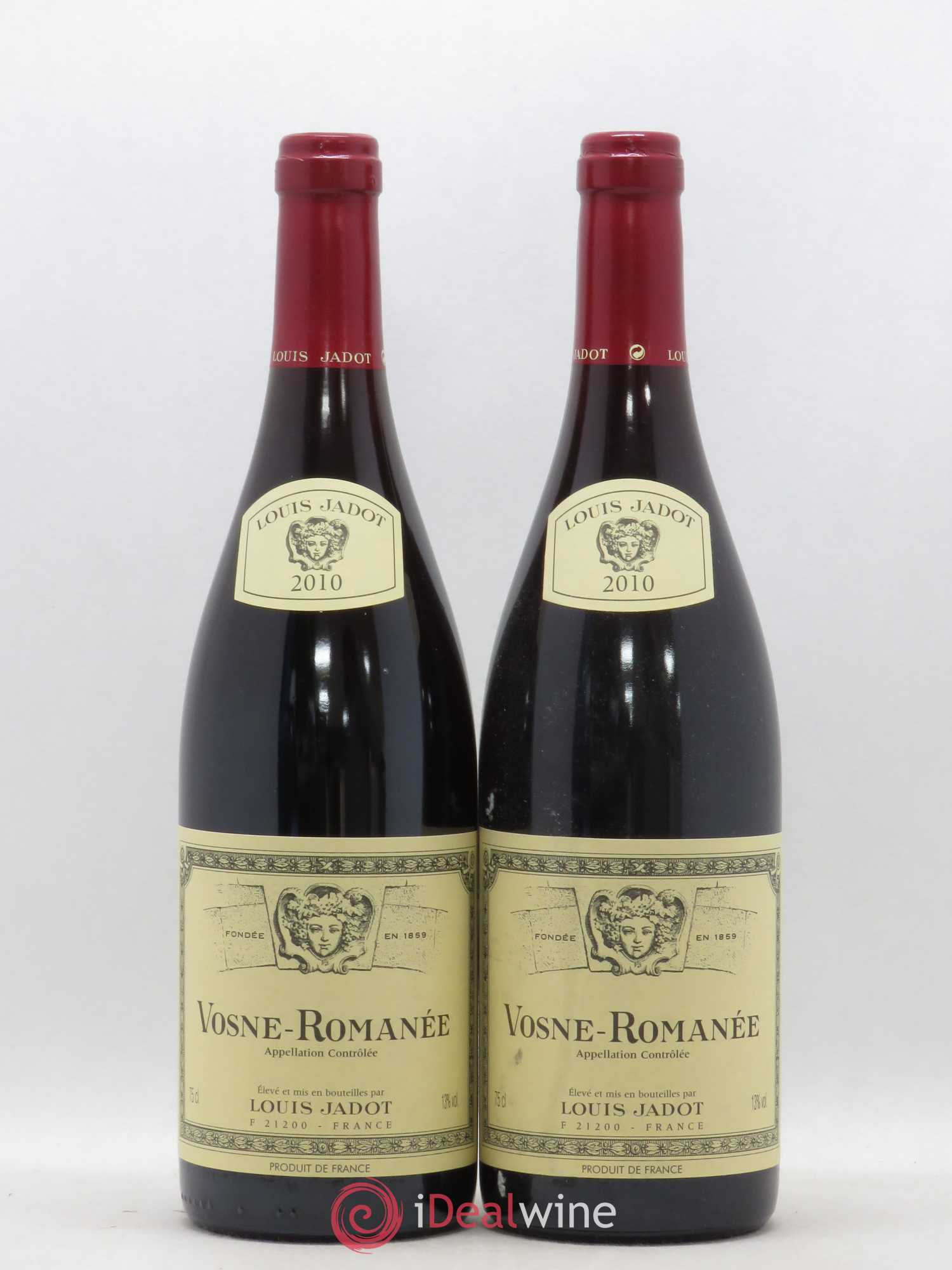 Vosne-Romanée Louis Jadot 2010 - Lot de 2 bouteilles - 0