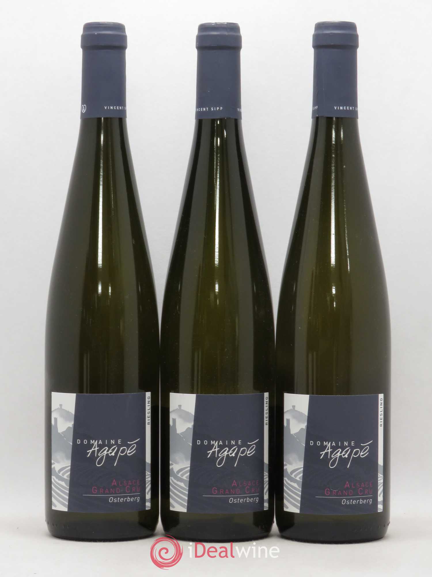 Riesling Grand Cru Osterberg Domaine Agape 2014 - Lotto di 3 bottiglie - 0
