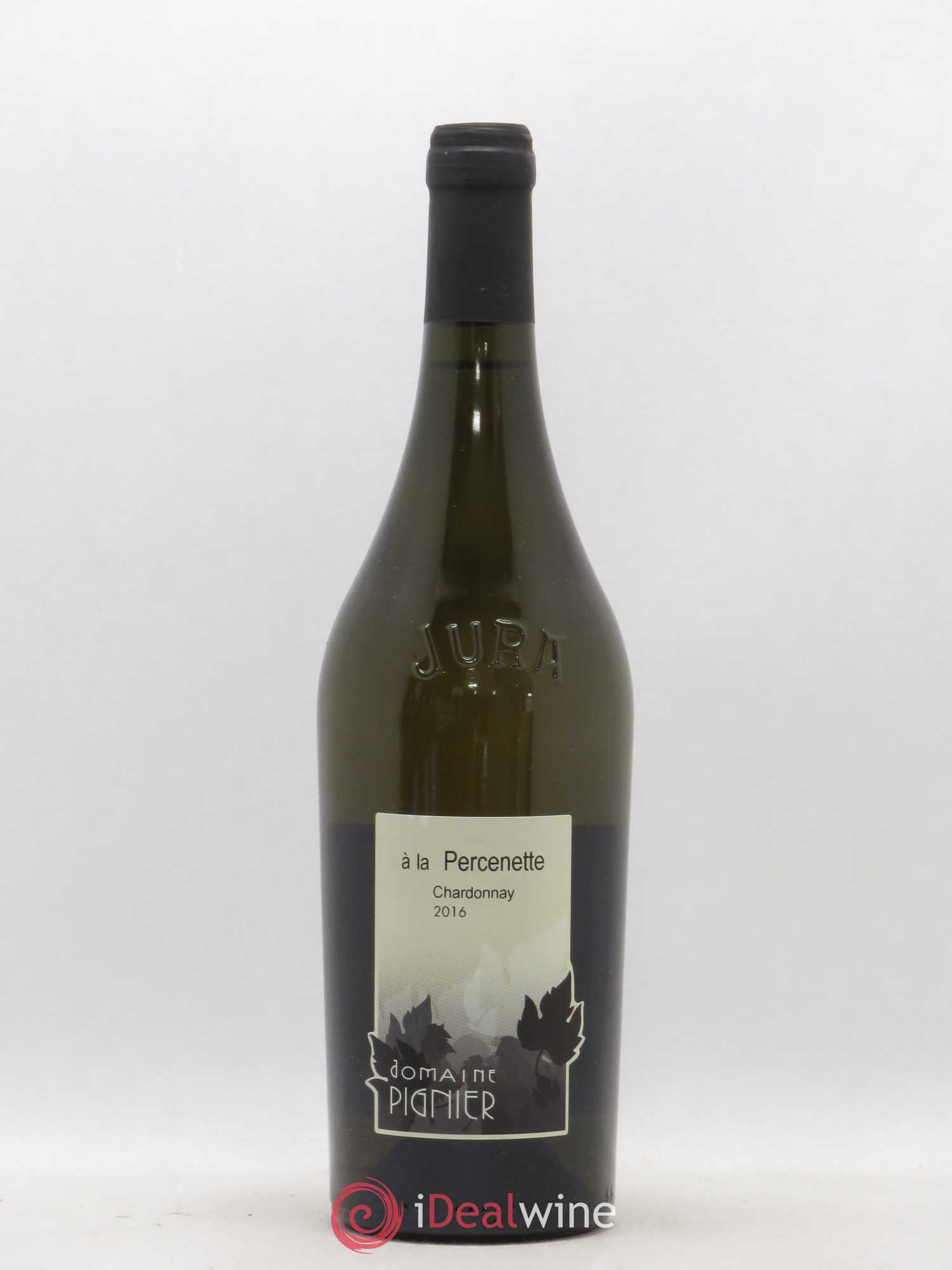 Côtes du Jura Chardonnay La Percenette Domaine Pignier 2016 - Posten von 1 Flasche - 0