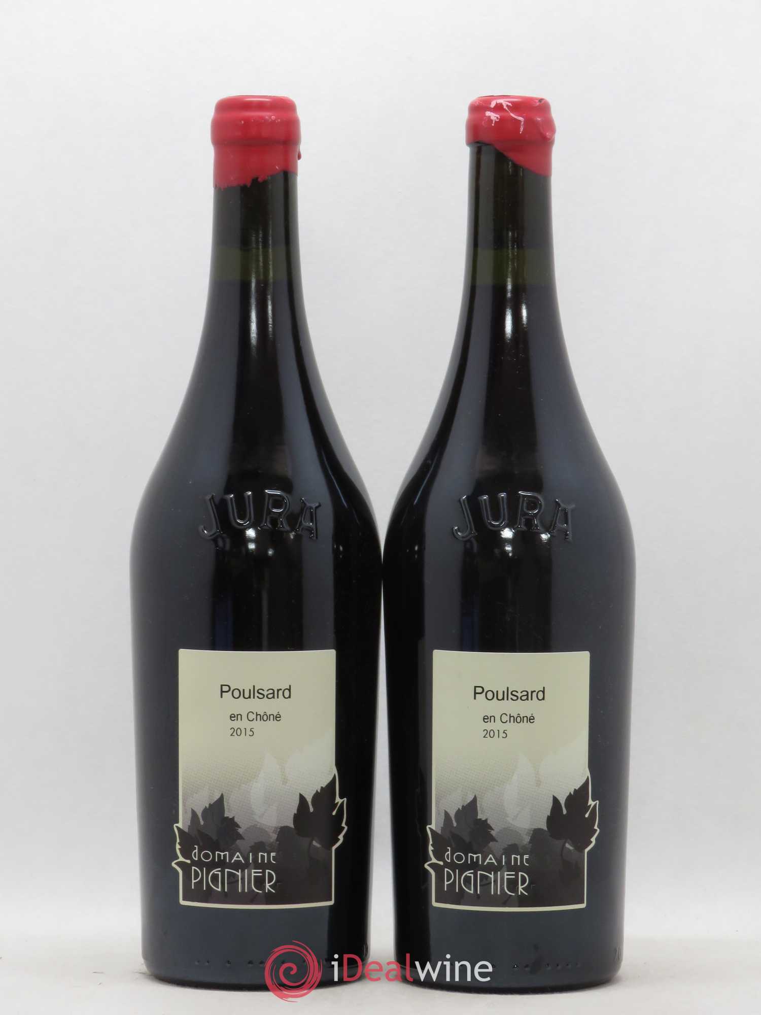 Côtes du Jura Poulsard En Chôné Domaine Pignier 2015 - Posten von 2 Flaschen - 0