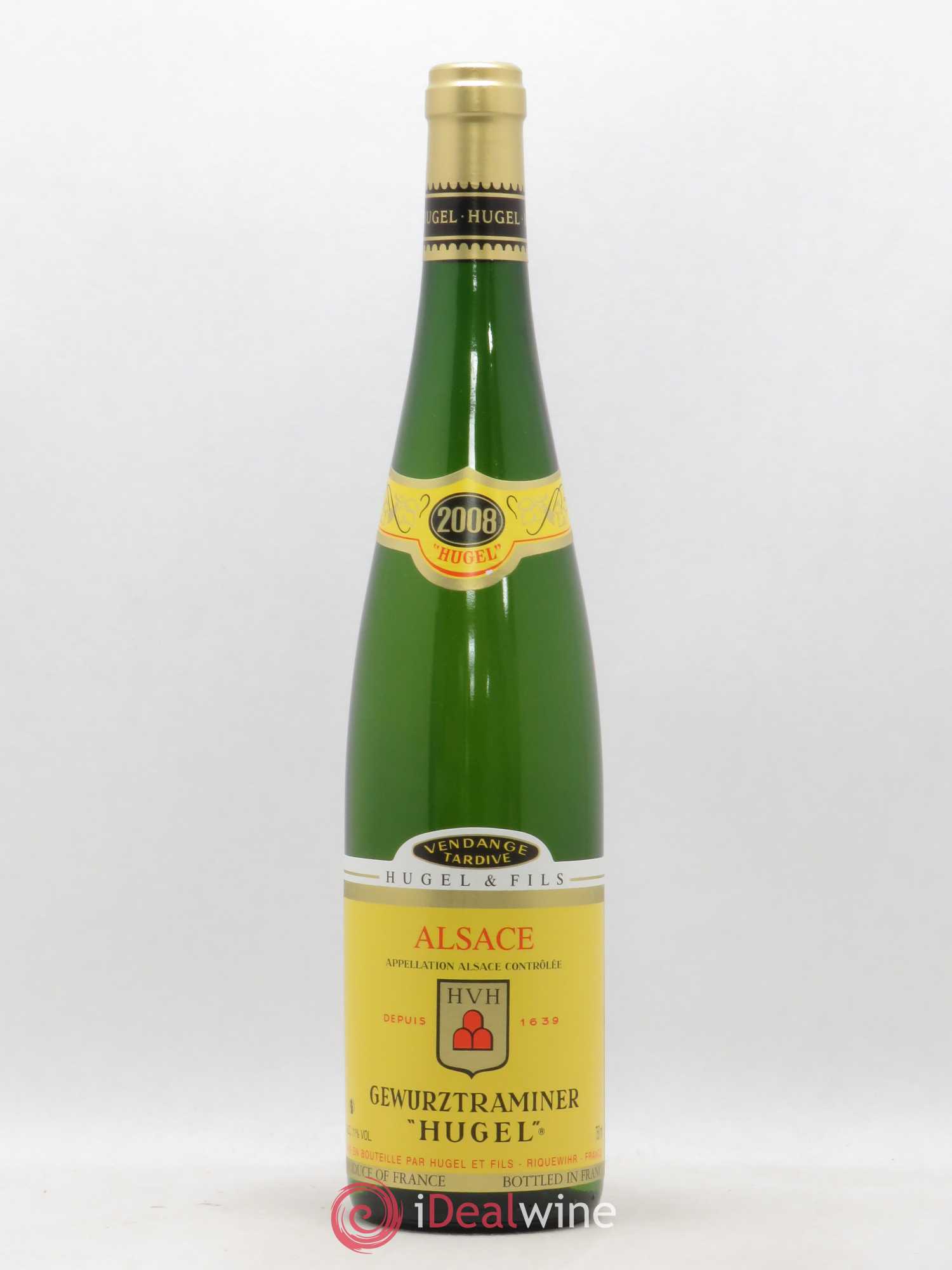 Gewurztraminer Vendanges Tardives Hugel (Domaine) 2008 - Lotto di 1 bottiglia - 0
