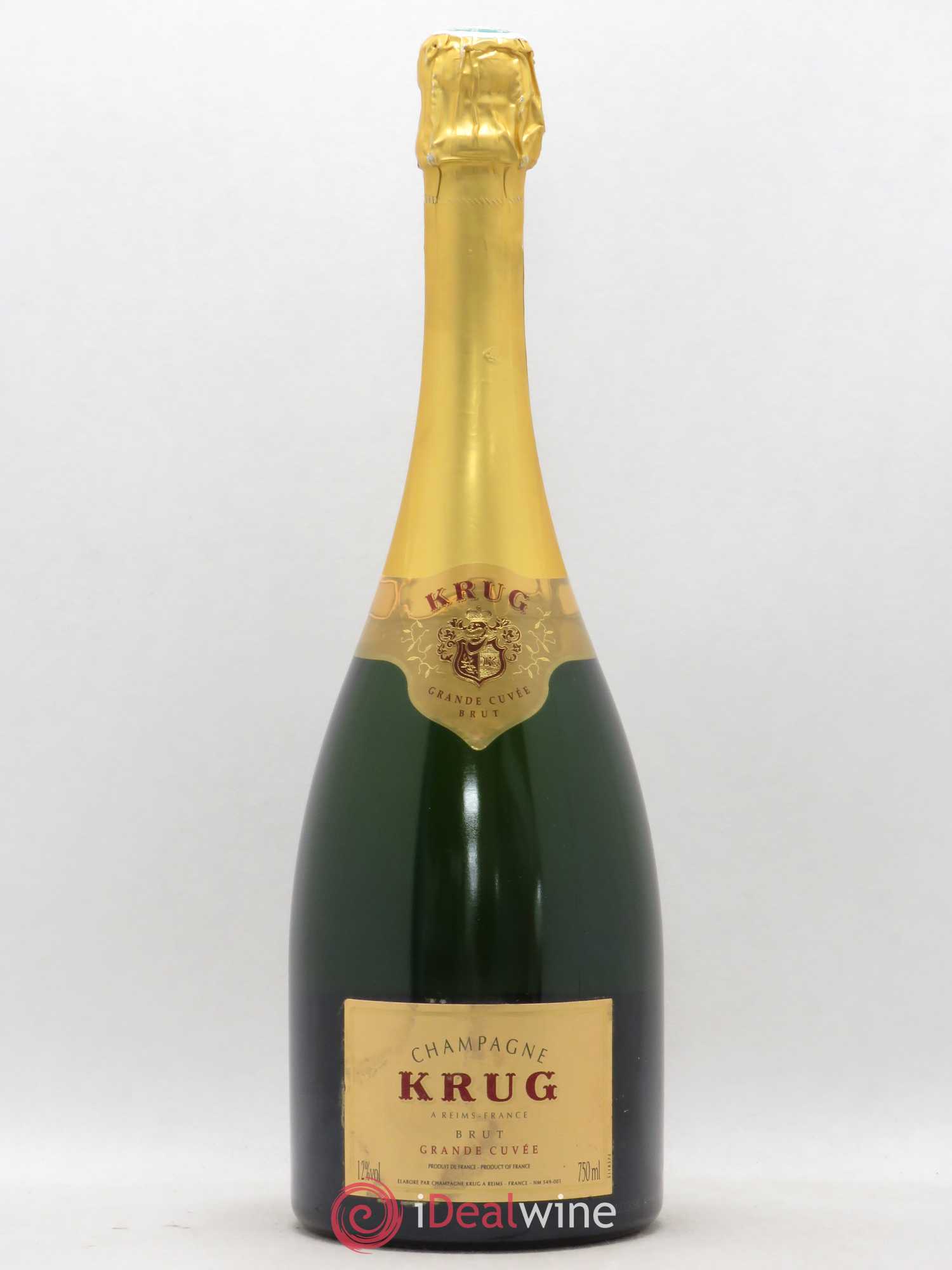 Grande Cuvée Brut Krug - Lot de 1 bouteille - 0