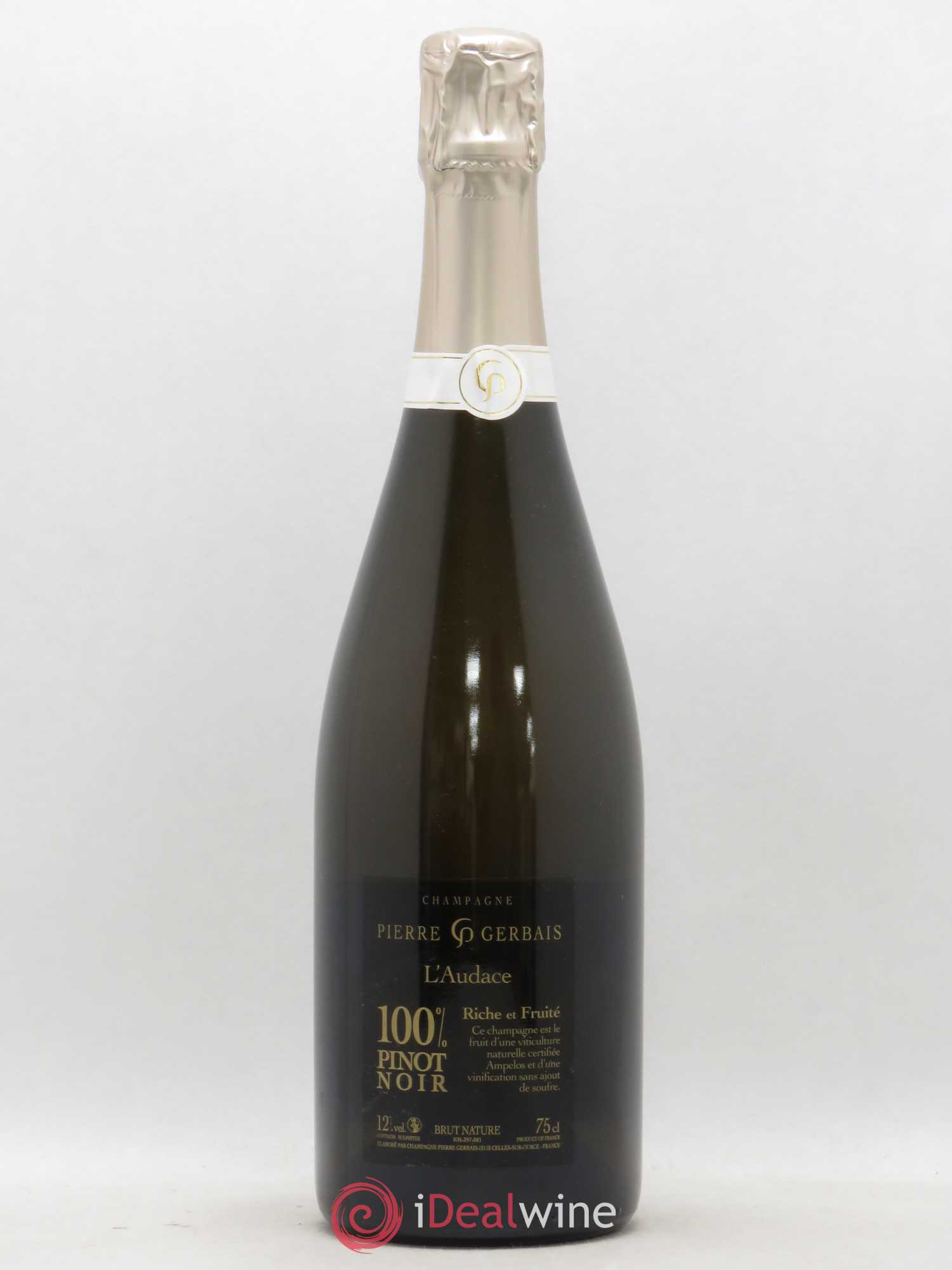 Champagne L'Audace Pierre Gerbais Brut nature - Posten von 1 Flasche - 1