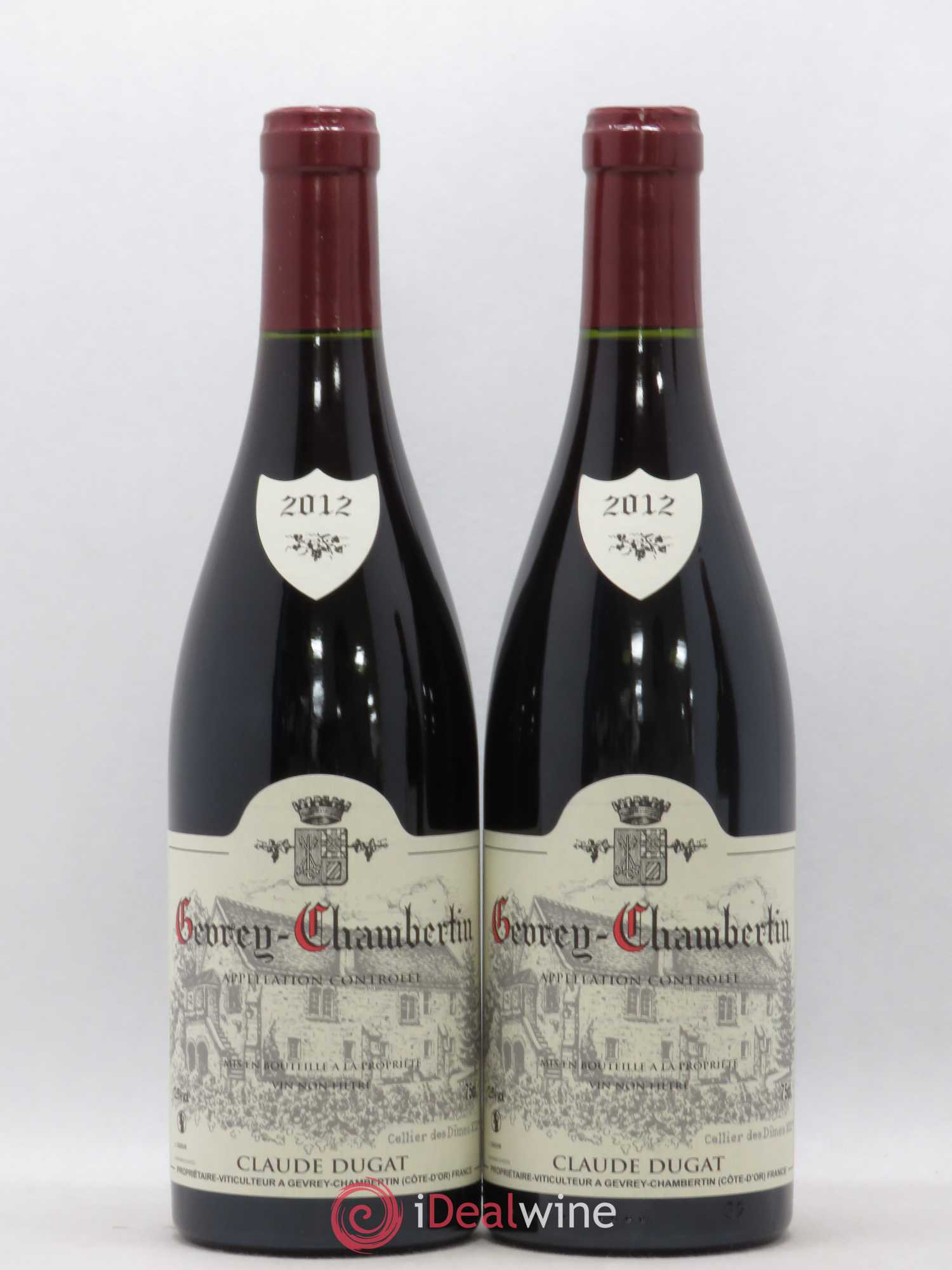 Gevrey-Chambertin Claude Dugat 2012 - Lot de 2 bouteilles - 0