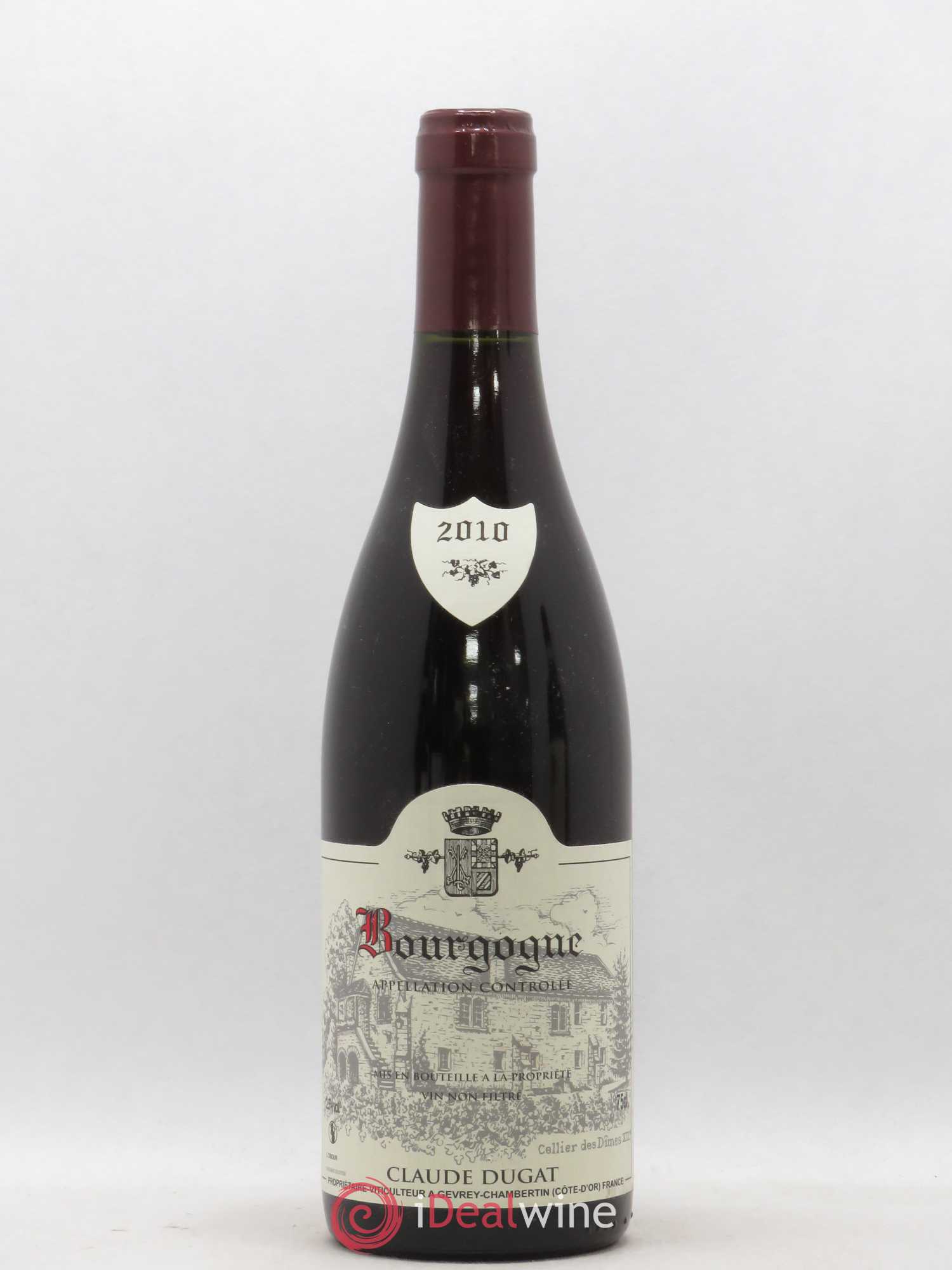 Bourgogne Claude Dugat 2010 - Lot de 1 bouteille - 0