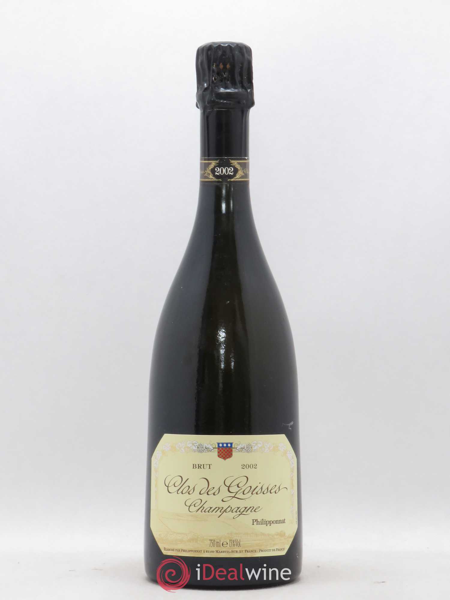 Clos des Goisses Philipponnat 2002 - Lot de 1 bouteille - 0