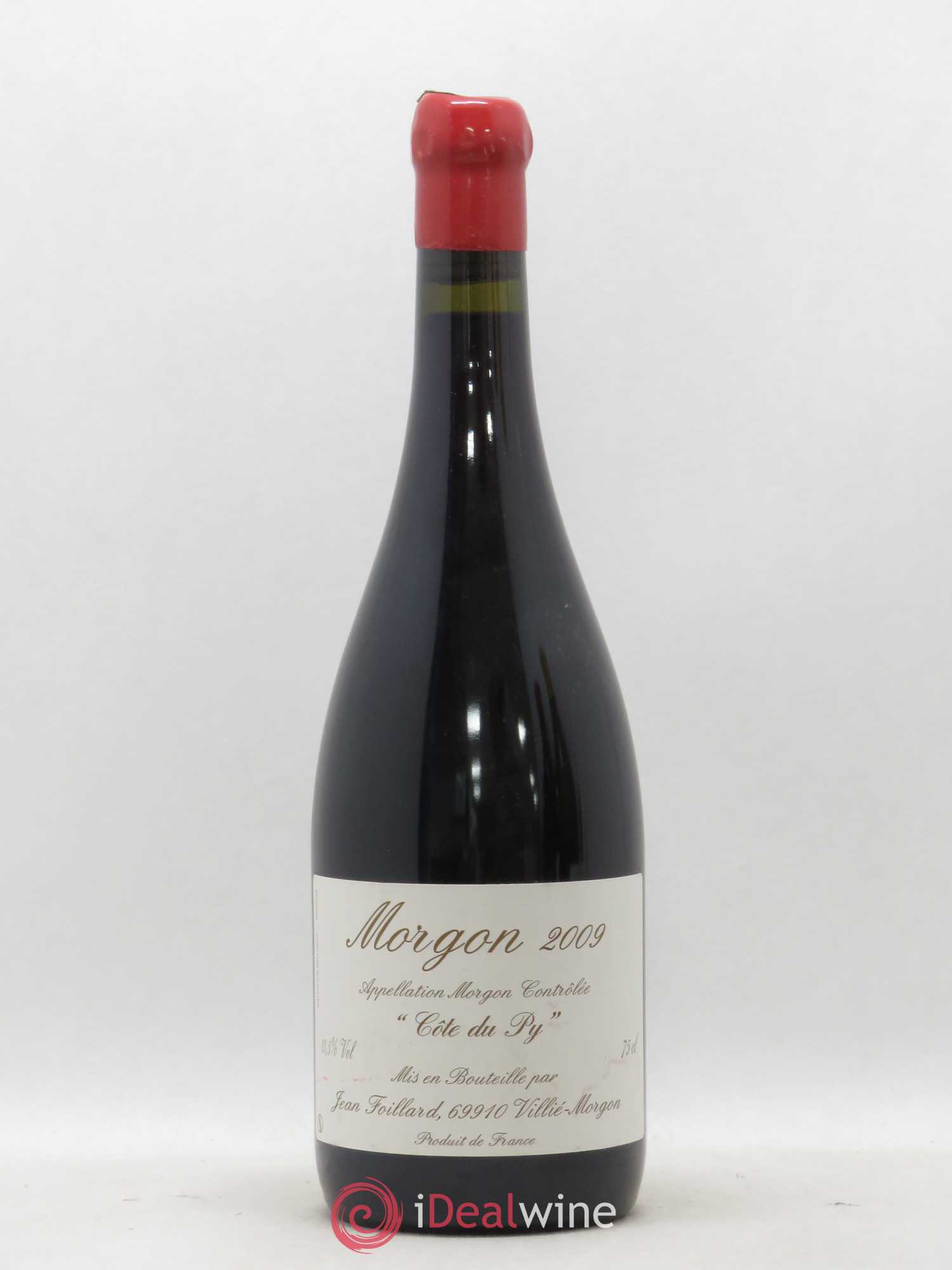 Morgon Côte du Py Jean Foillard 2009 - Lot de 1 bouteille - 0