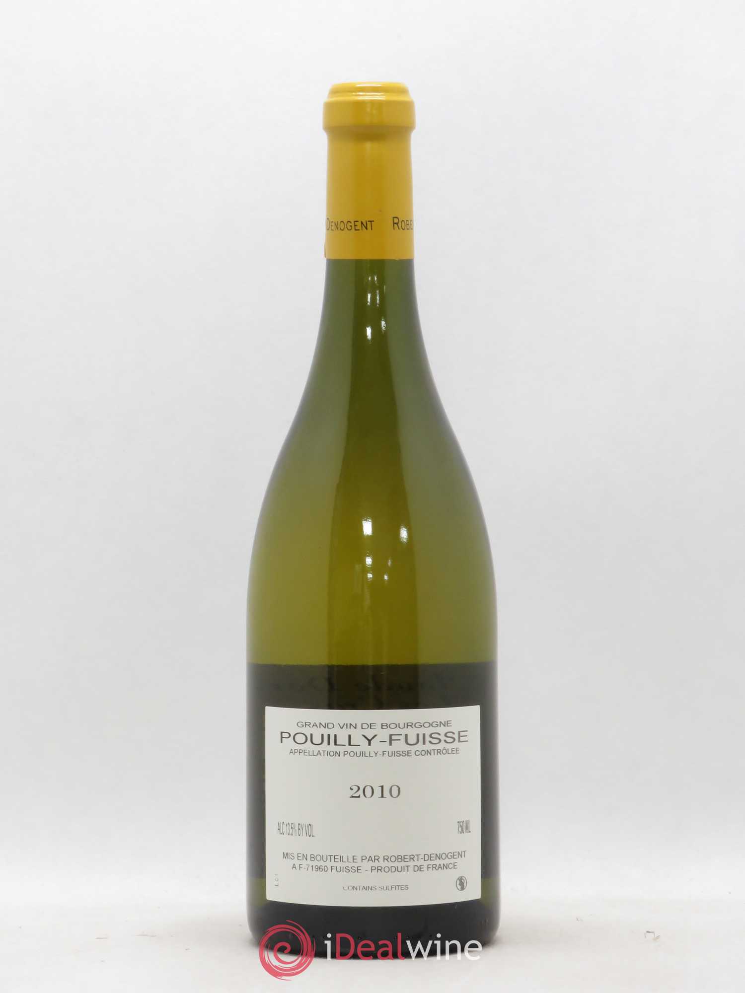 Pouilly-Fuissé Les Cras Vieilles Vignes Robert Denogent (Domaine) Cuvée Claude Denogent 2010 - Posten von 1 Flasche - 1