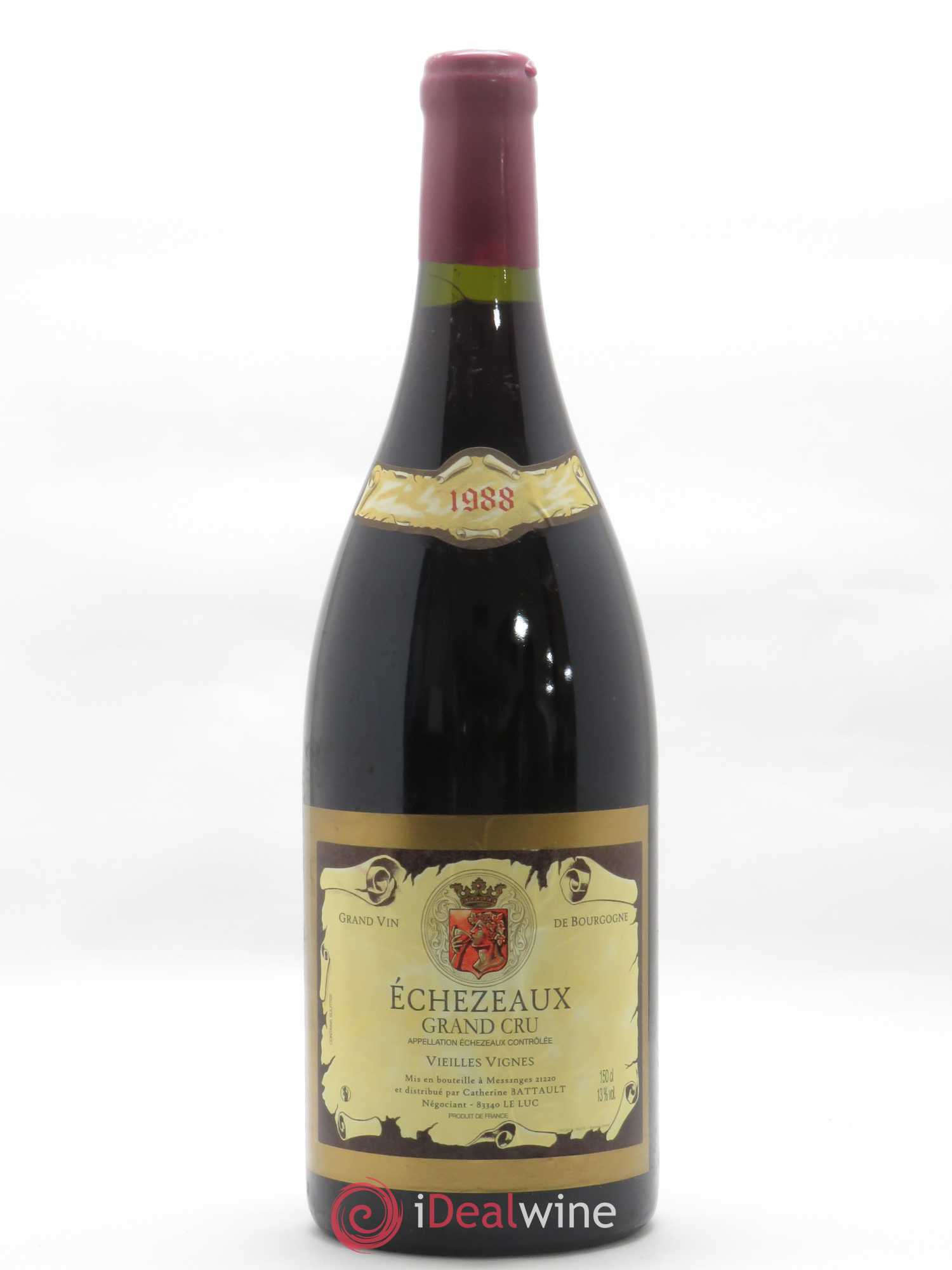 Echezeaux Grand Cru Vieilles Vignes Domaine Catherine Battault 1988 - Posten von 1 Magnum - 0