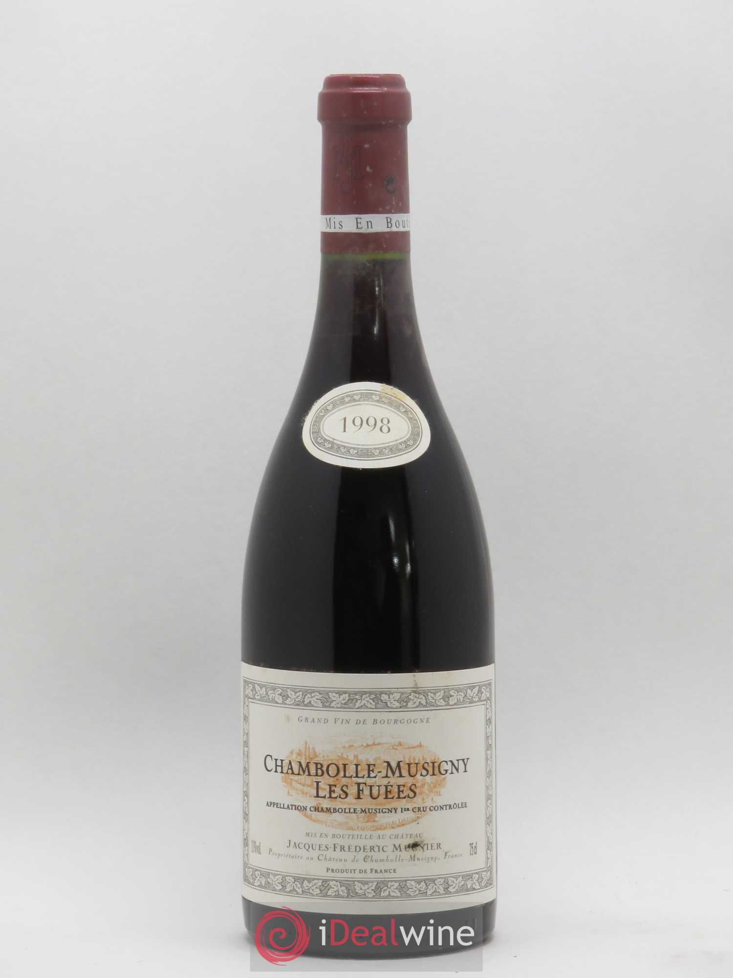 Chambolle-Musigny 1er Cru Les Fuées Jacques-Frédéric Mugnier 1998 - Lot de 1 bouteille - 0