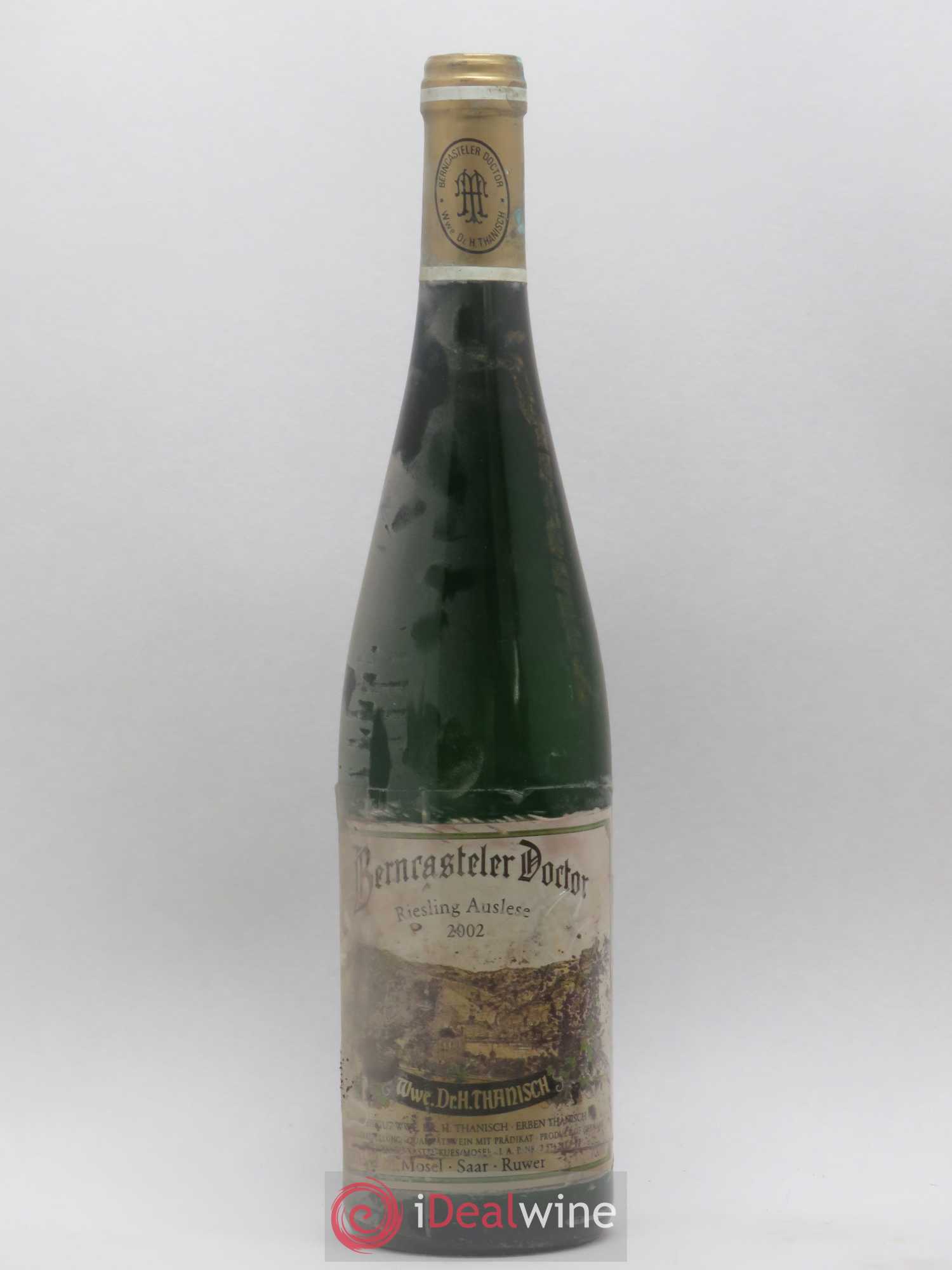 Riesling Dr. H. Thanisch Bernkasteler Doctor Auslese 2002 - Lot de 1 bouteille - 0
