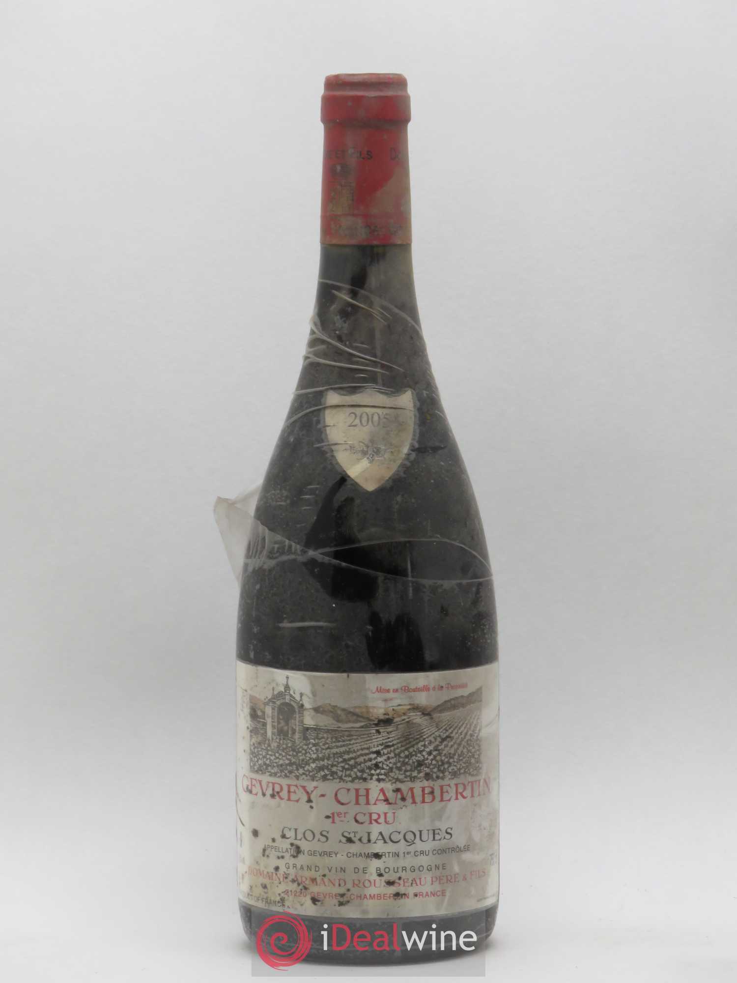 Gevrey-Chambertin 1er Cru Clos Saint-Jacques Armand Rousseau (Domaine) 2005 - Lot de 1 bouteille - 0