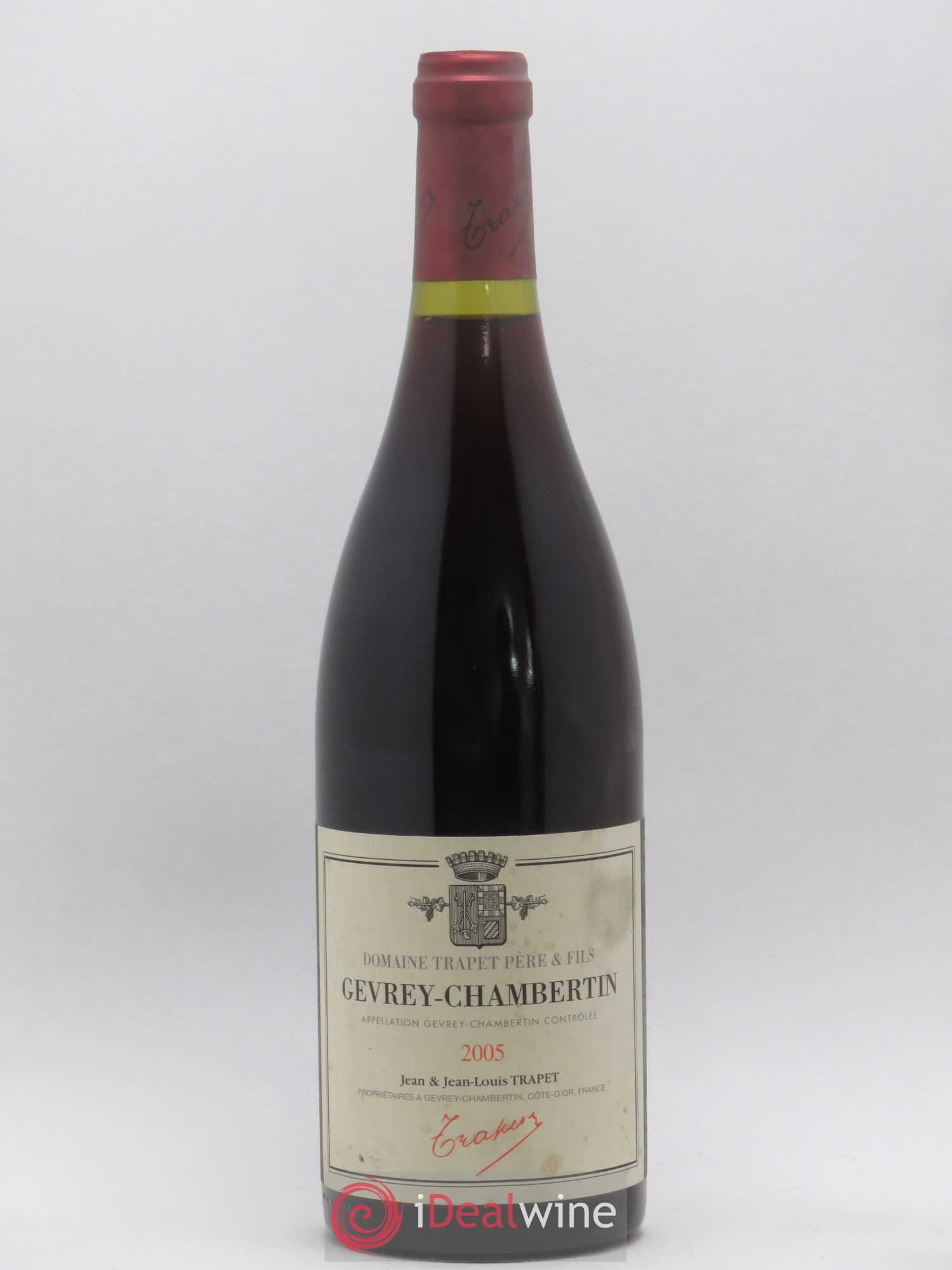 Gevrey-Chambertin Domaine Trapet 2005 - Lot de 1 bouteille - 0