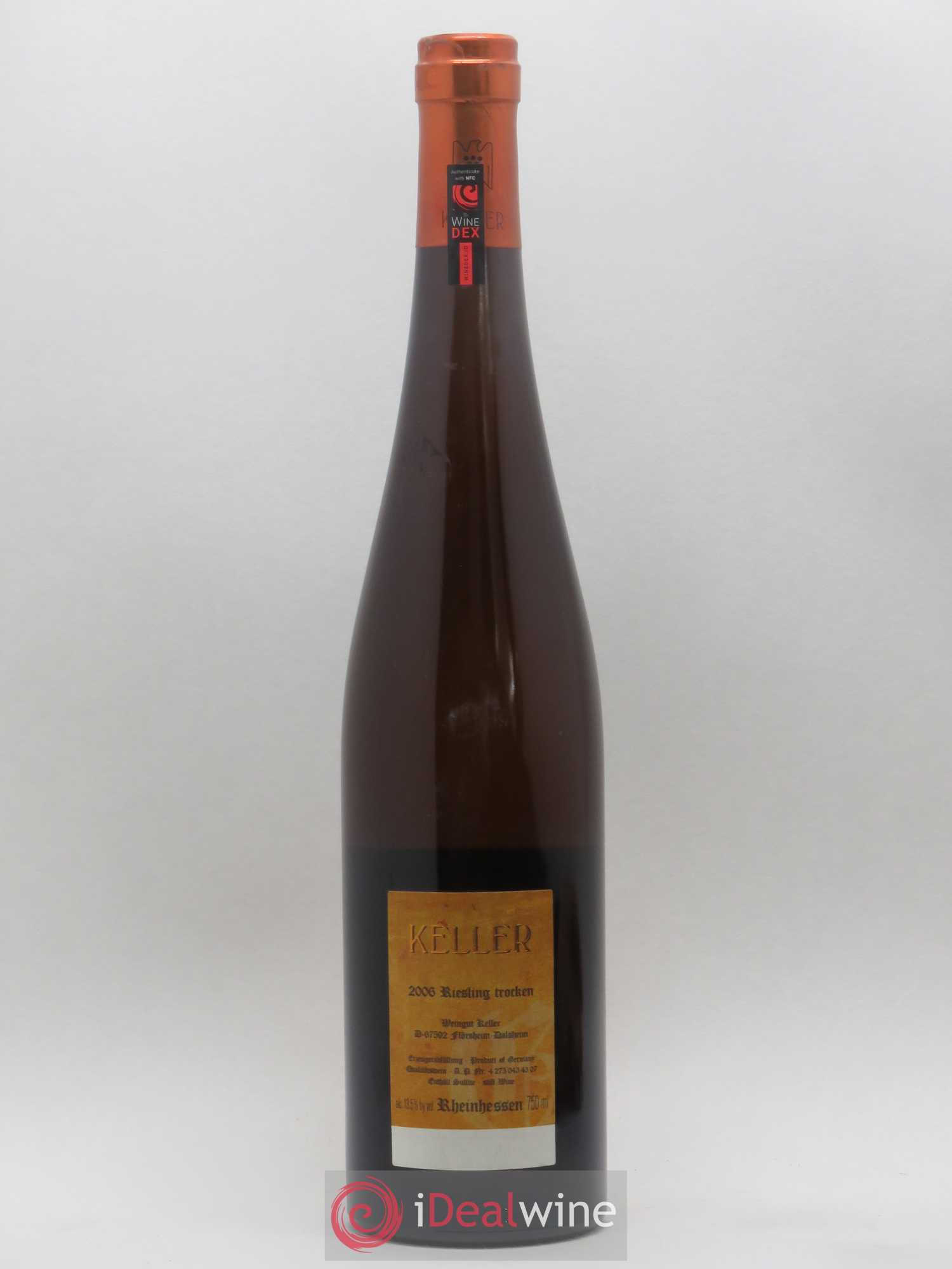 Allemagne Rheinhessen Riesling Trocken G-Max Keller  2006 - Posten von 1 Flasche - 1