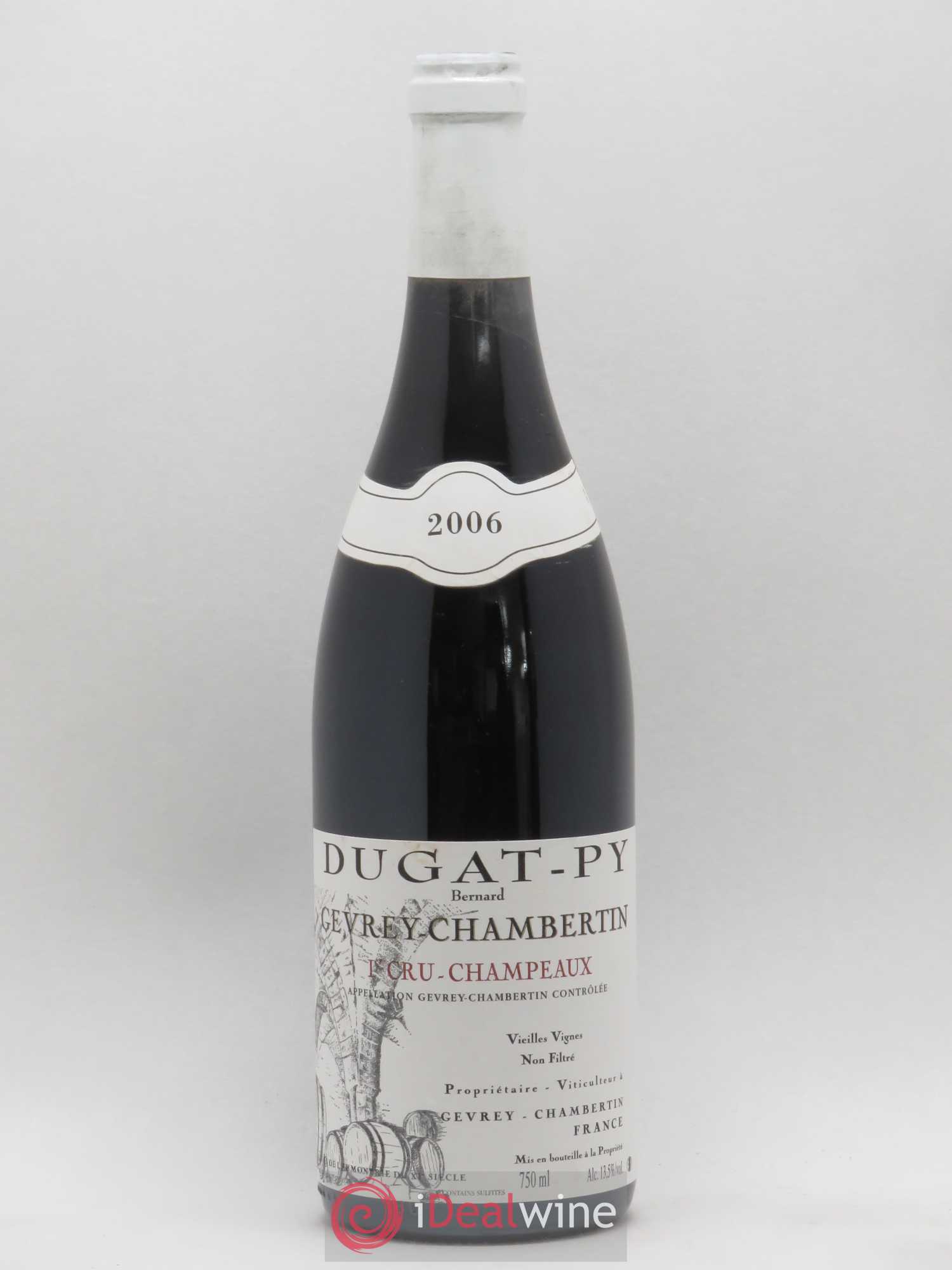 Gevrey-Chambertin 1er Cru Champeaux Dugat-Py 2006 - Posten von 1 Flasche - 0
