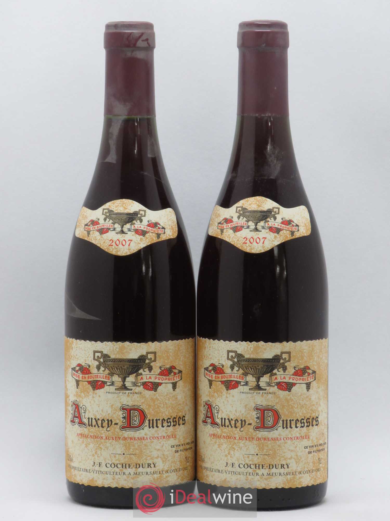 Auxey-Duresses Coche Dury (Domaine) 2007 - Lot de 2 bouteilles - 0