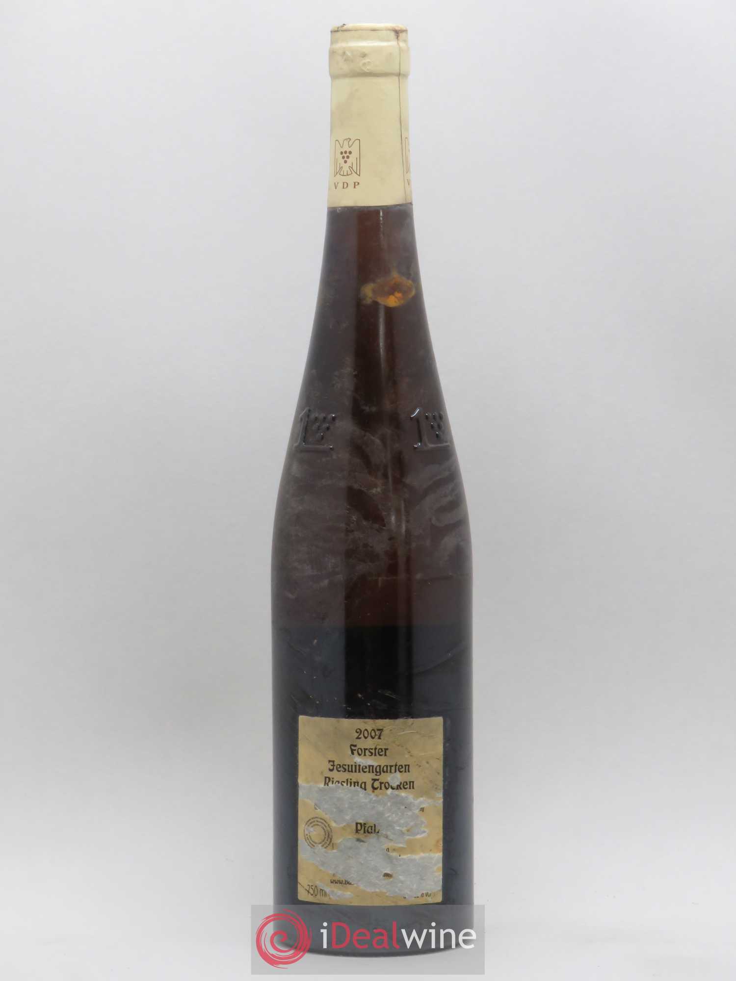 Allemagne Pfalz Riesling Forster Jesuitengarten GG Bassermann Jordan Trocken 2007 - Posten von 1 Flasche - 1
